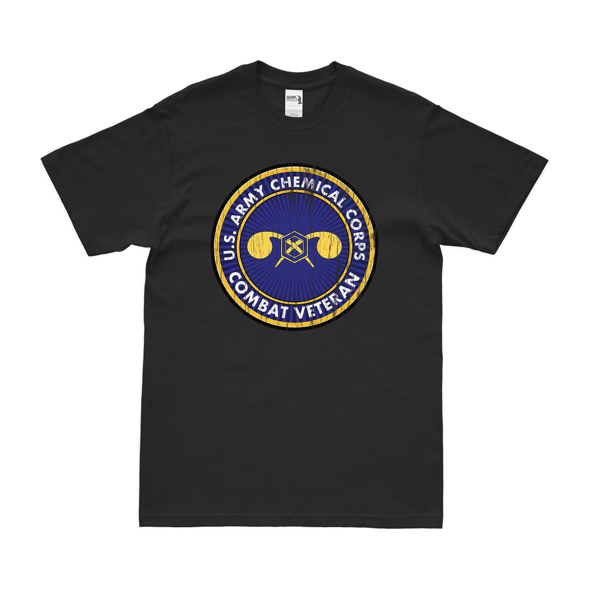 Army Chemical Corps Combat Veteran T-Shirt - Image 3