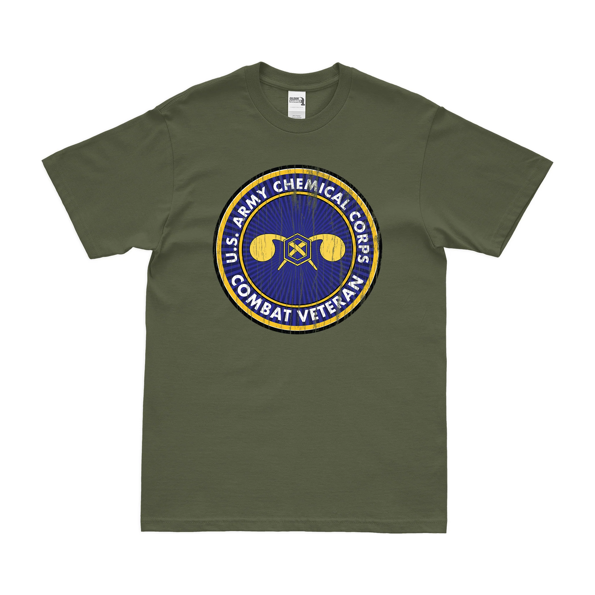 Army Chemical Corps Combat Veteran T-Shirt - Image 4