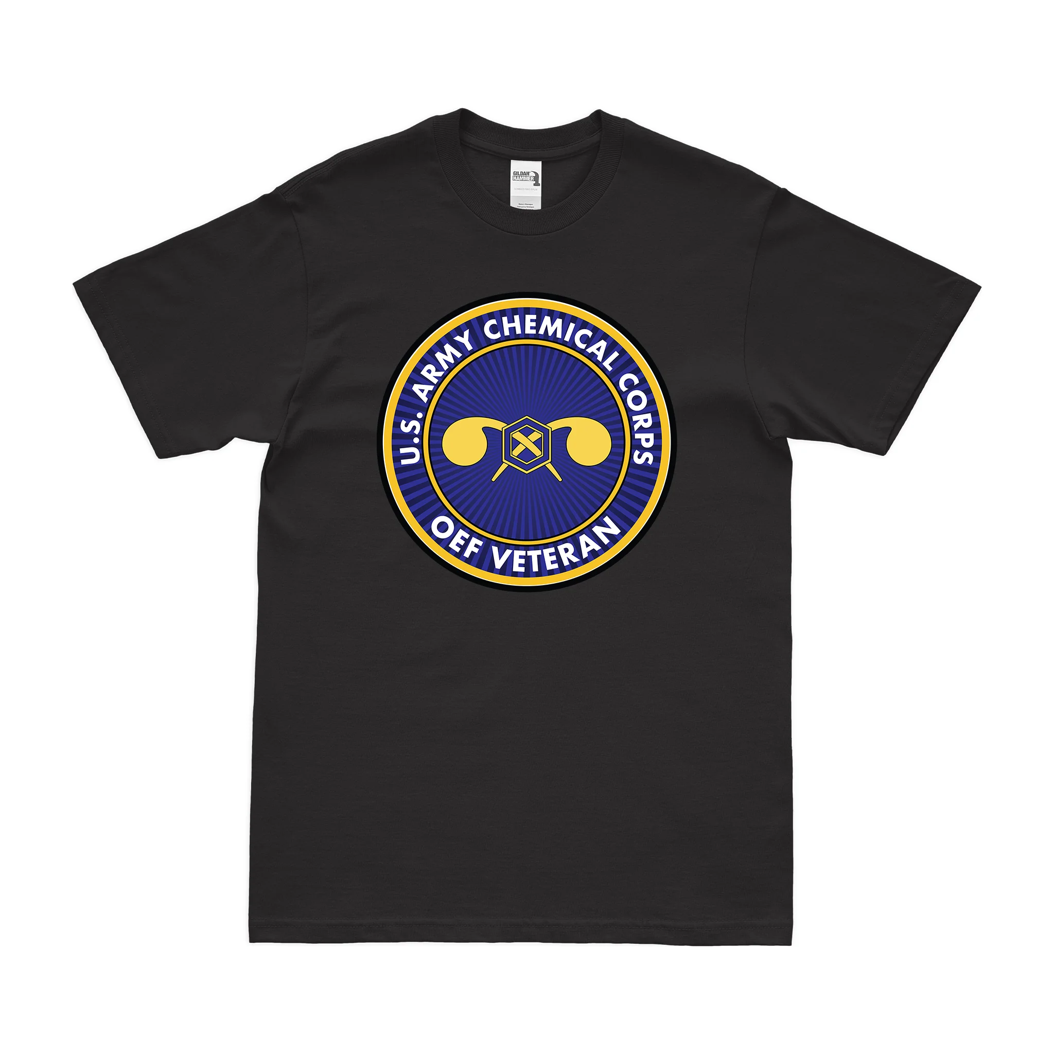 Army Chemical Corps OEF Veteran T-Shirt