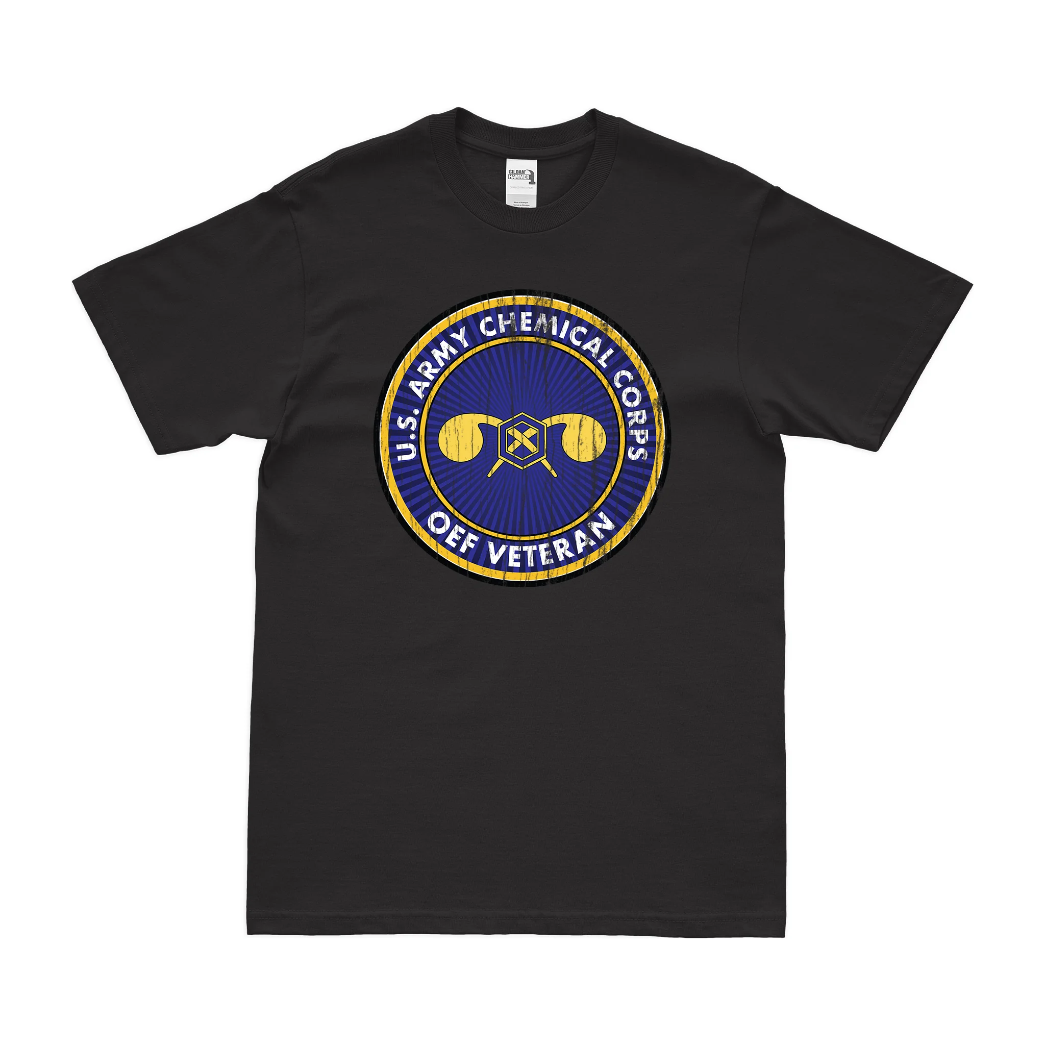 Army Chemical Corps OEF Veteran T-Shirt - Image 3