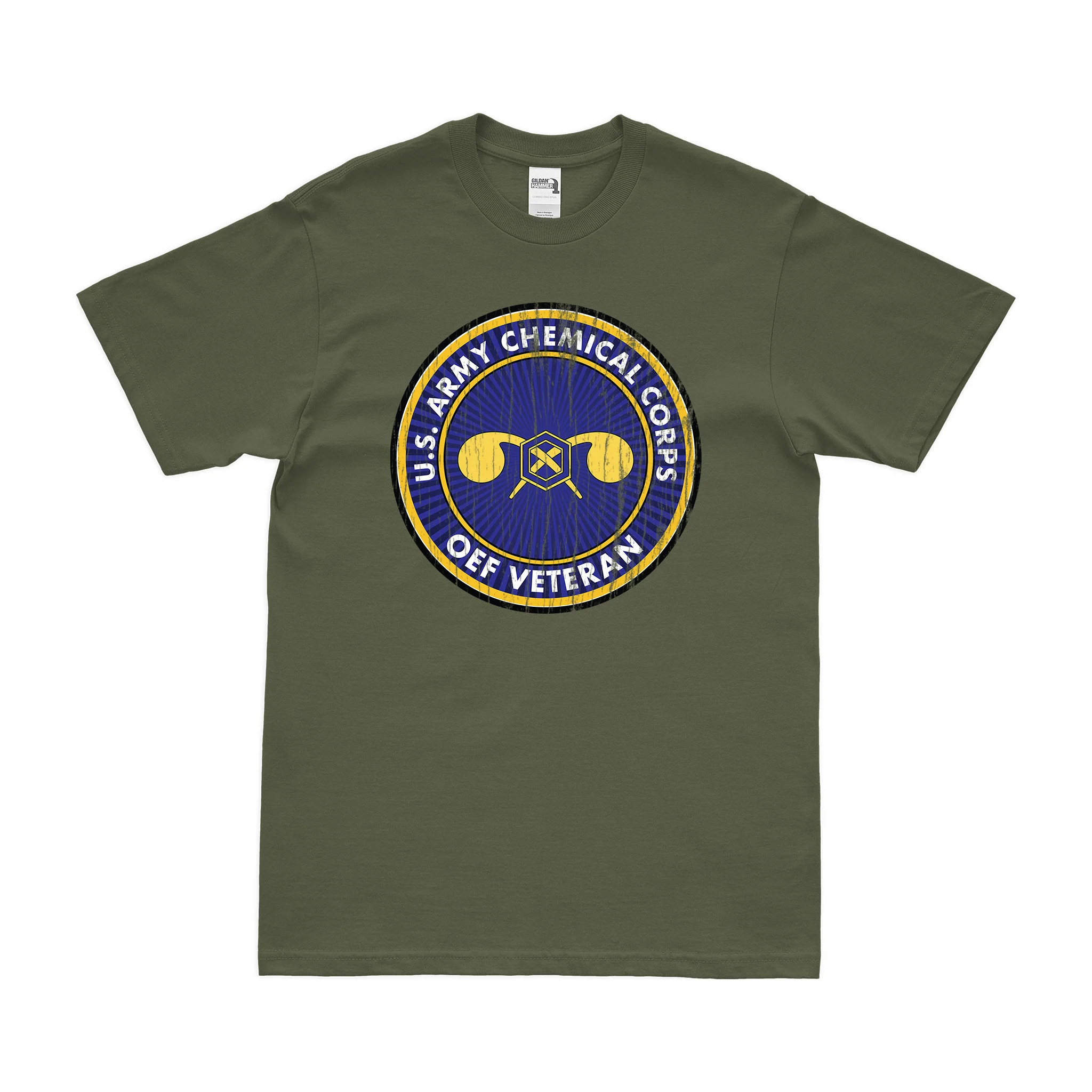Army Chemical Corps OEF Veteran T-Shirt - Image 4