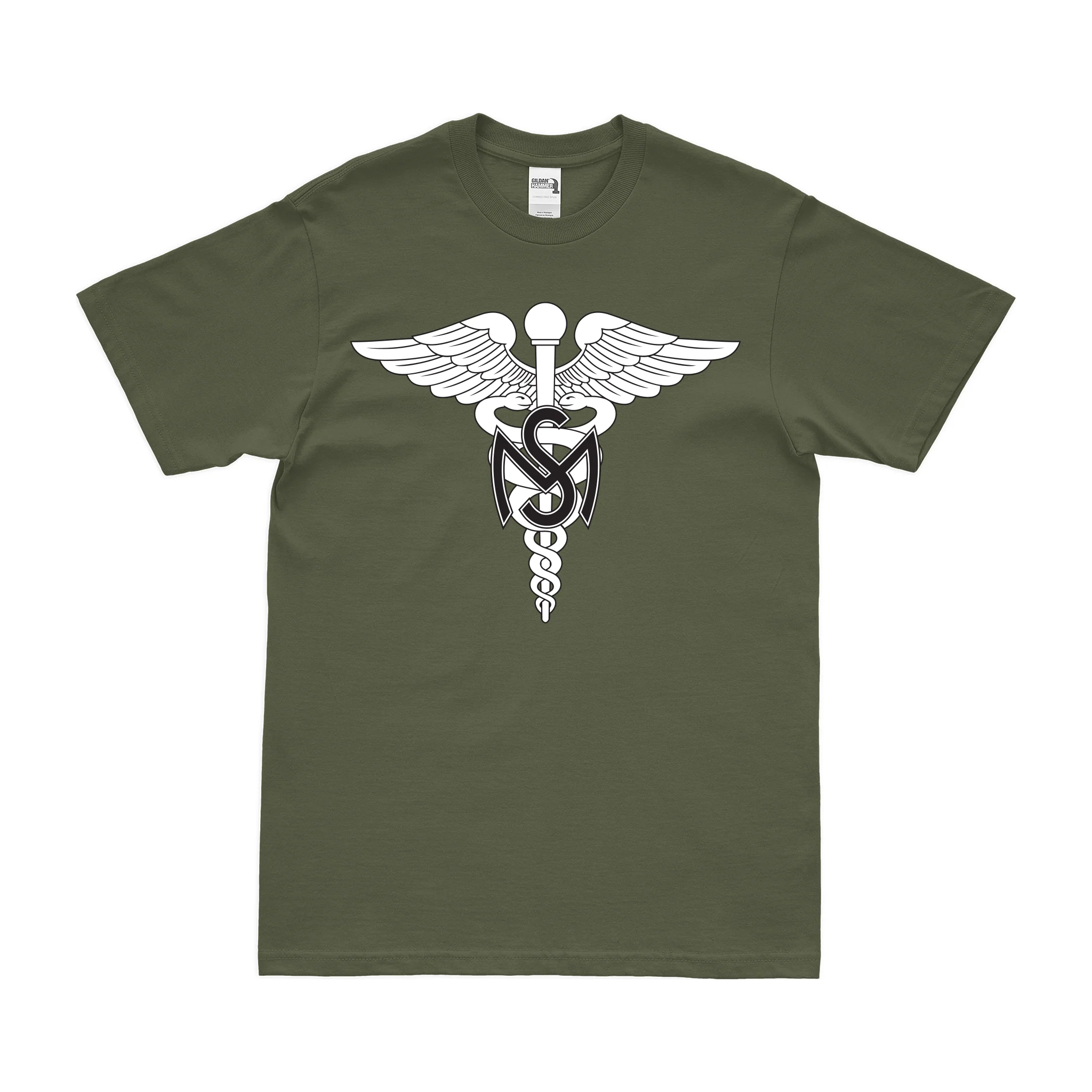 Army Medical Service Corps Emblem T-Shirt - Image 2
