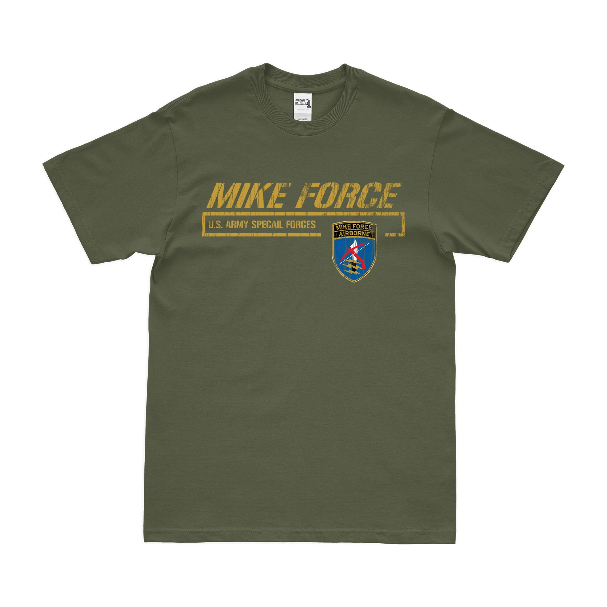 Army Special Forces MIKE Force Vietnam War T-Shirt - Image 4