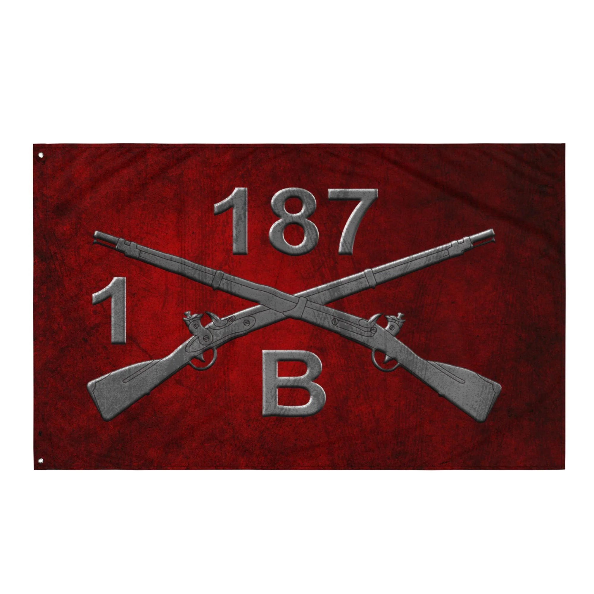 B Co. 1-187 Infantry "Leader Rakkasans" Torii Flag - Image 5