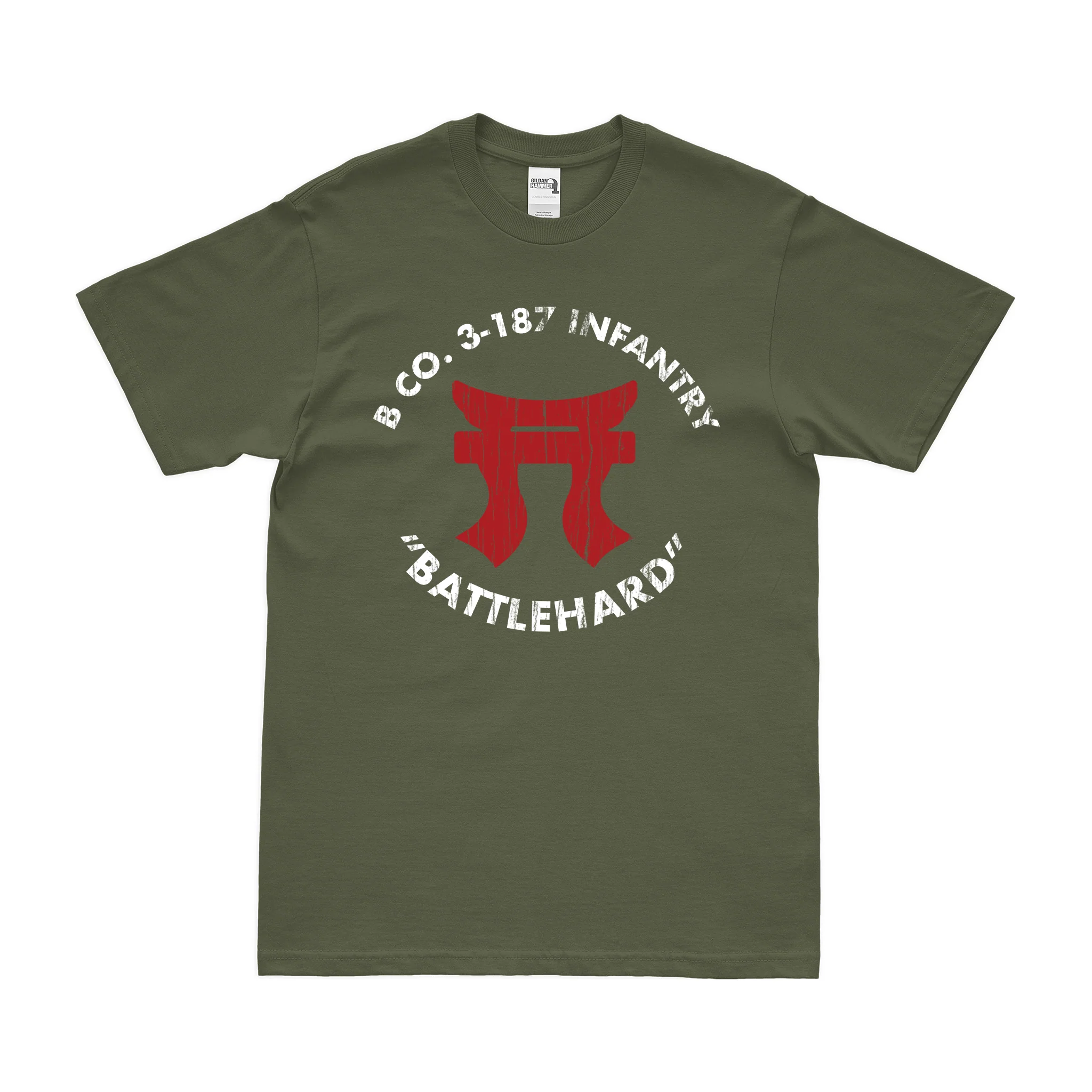 B Co 3-187 IN, 3BCT, 101st ABN (ASSLT) Tori T-Shirt - Image 4