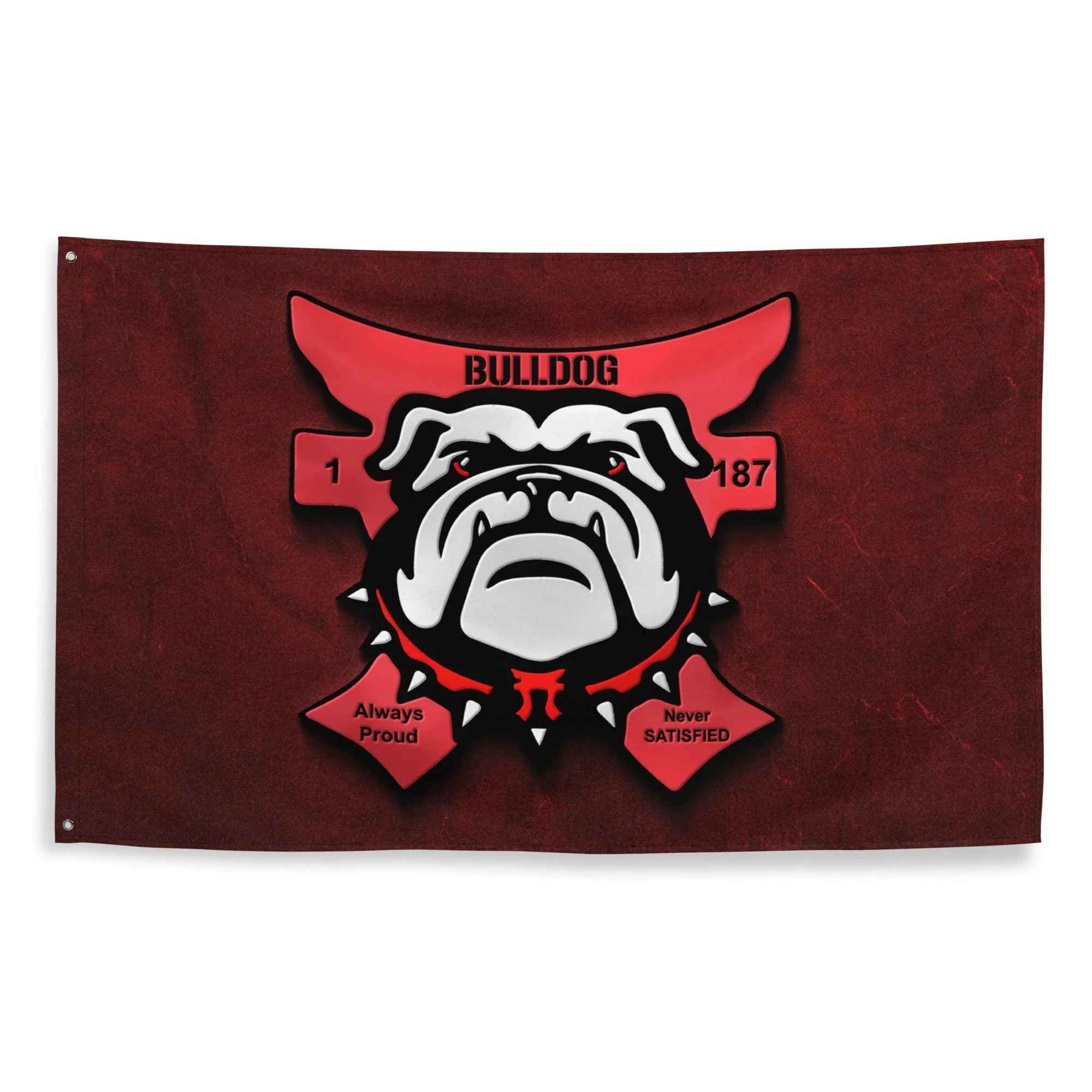 B Co "Bulldog" 1-187 Infantry Regiment Red Flag - Image 3