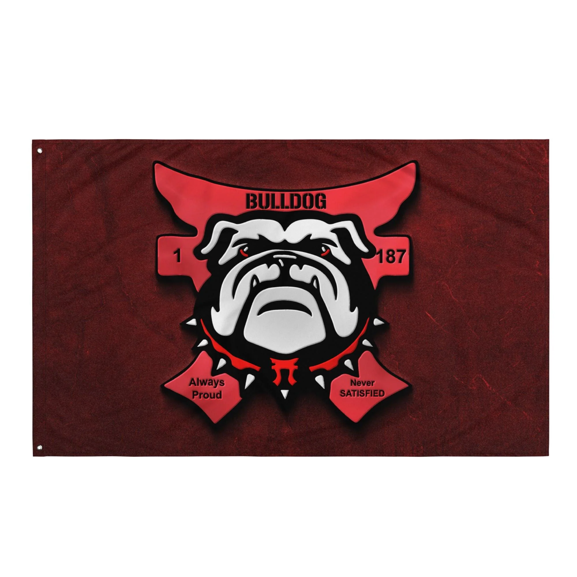B Co "Bulldog" 1-187 Infantry Regiment Red Flag - Image 4