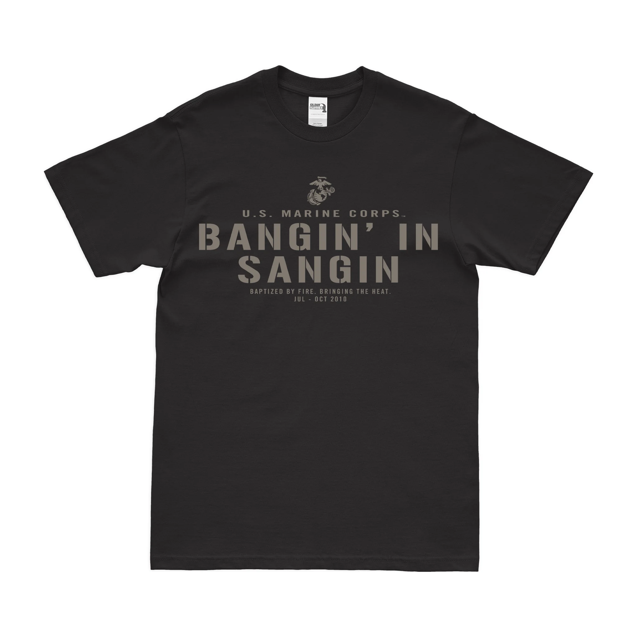USMC Operation Enduring Freedom T-Shirt - Bangin' in Sangin Afghanistan