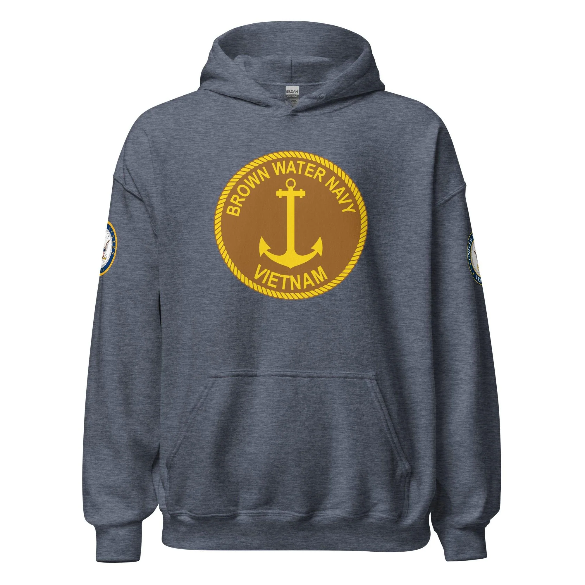 Brown Water Navy Vietnam Unisex Hoodie - Image 13