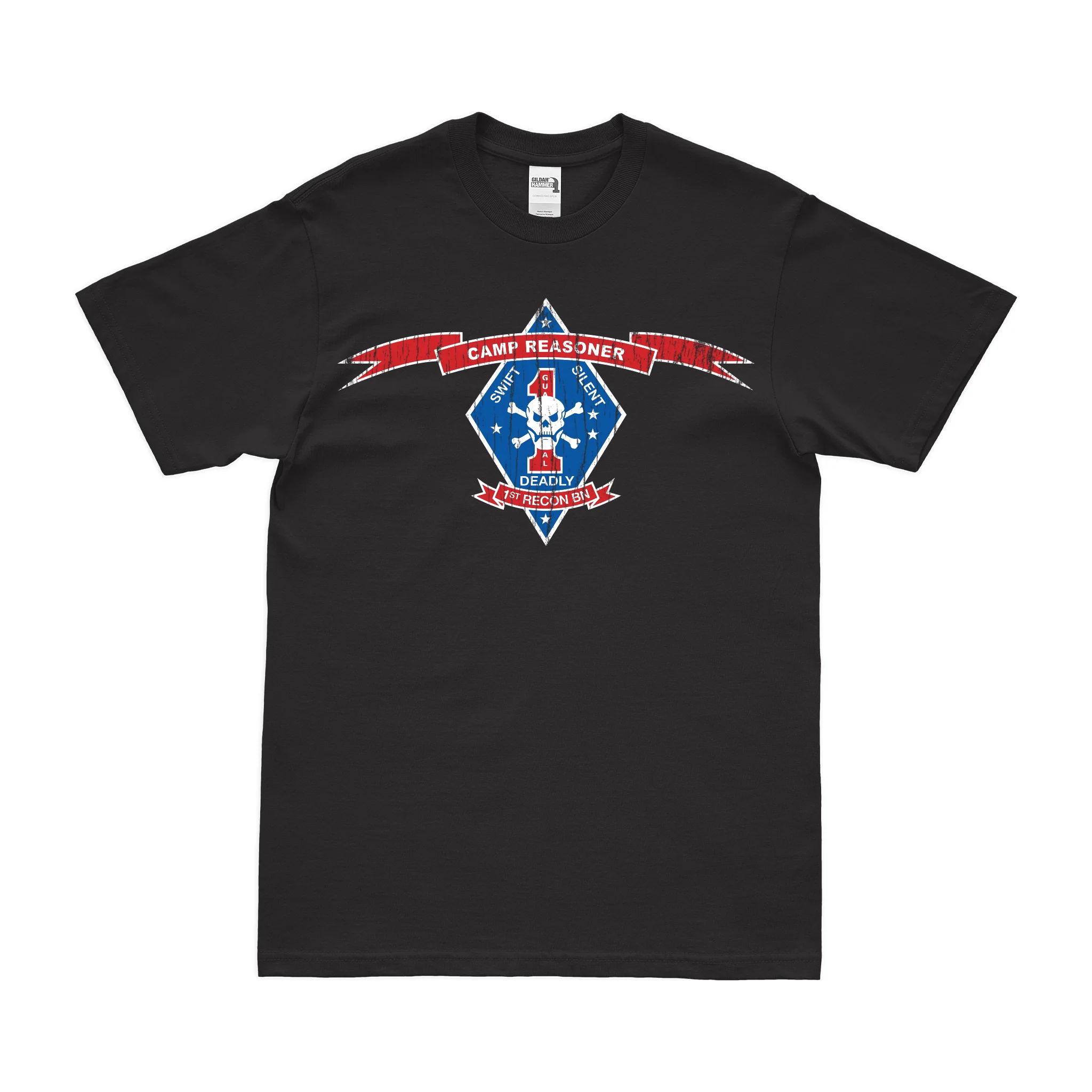Camp Reasoner 1st Recon Bn Vietnam T-Shirt - Image 3