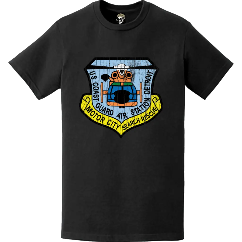 CGAS Detroit Distressed Logo Emblem T-Shirt