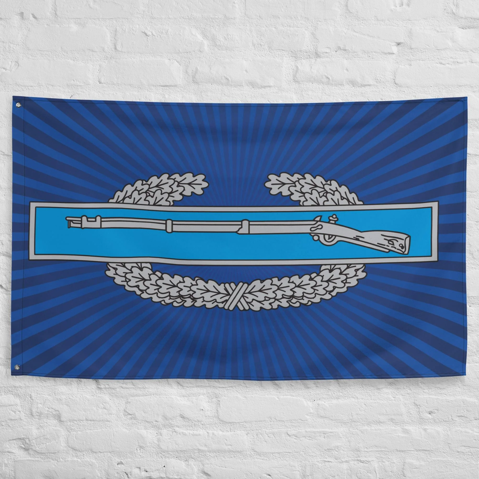 Combat Infantryman Badge CIB Blue Flag - Image 3