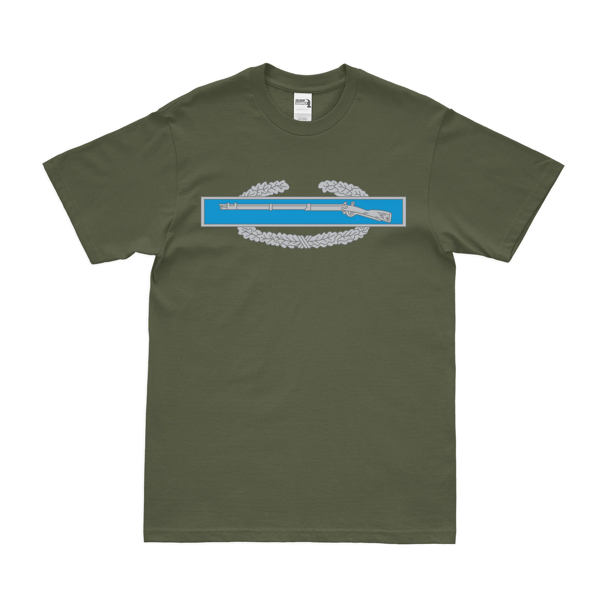 Combat Infantryman Badge (CIB) Insignia T-Shirt - Image 2