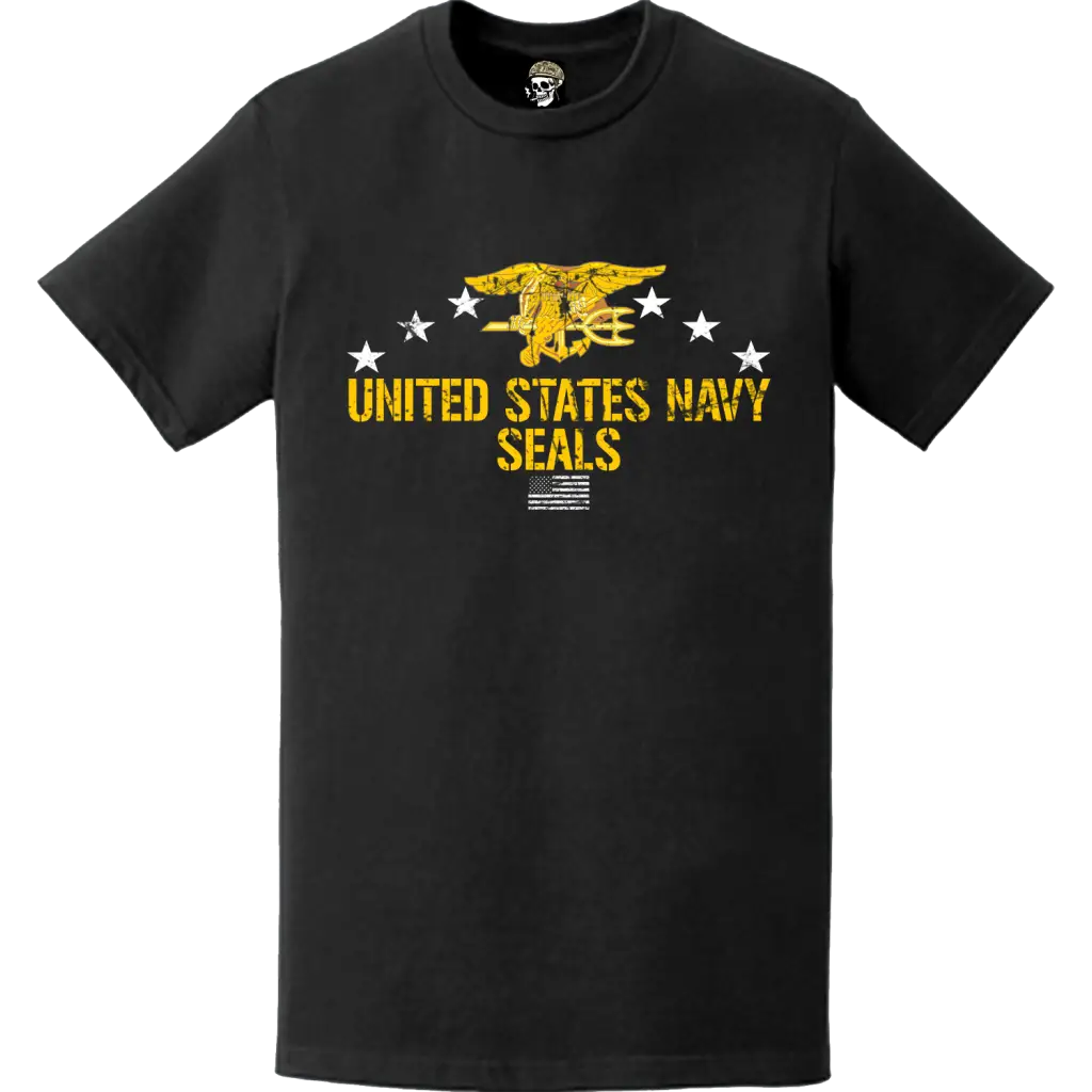 Distressed Patriotic U.S. Navy SEALs T-Shirt