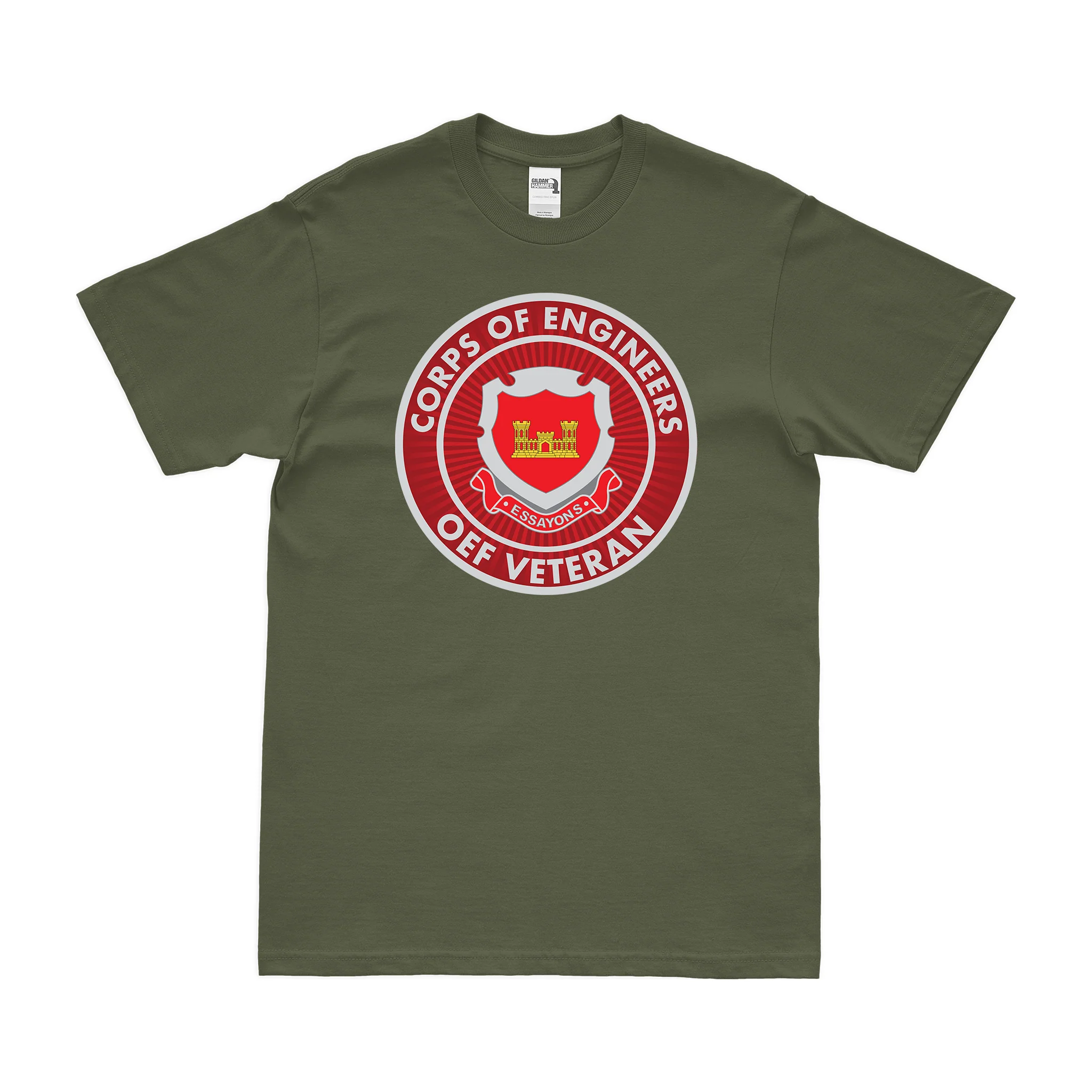 Corps of Engineers OEF Veteran T-Shirt - Image 2