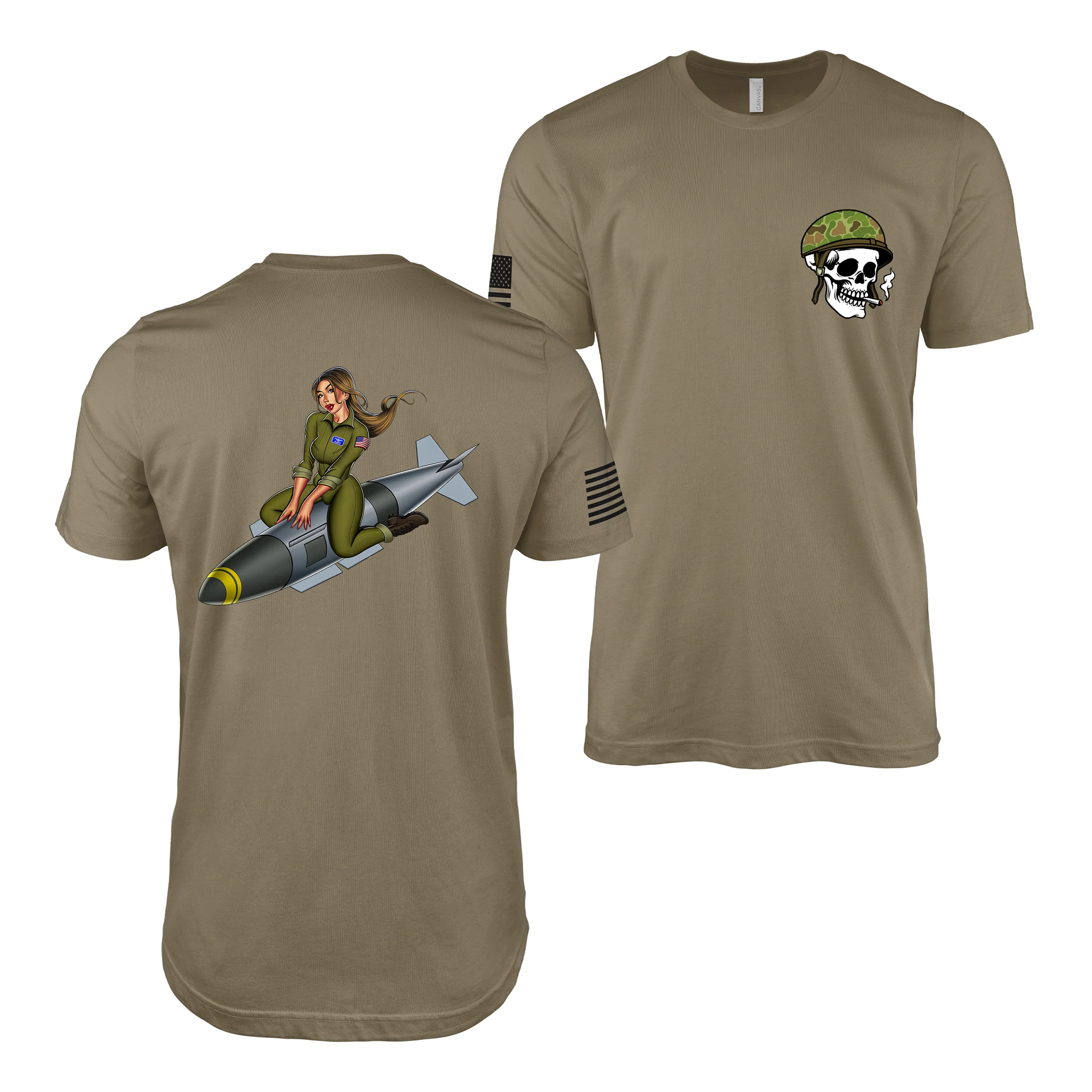 Cruz Missile U.S. Air Force Pin-Up Girl Judy T-Shirt