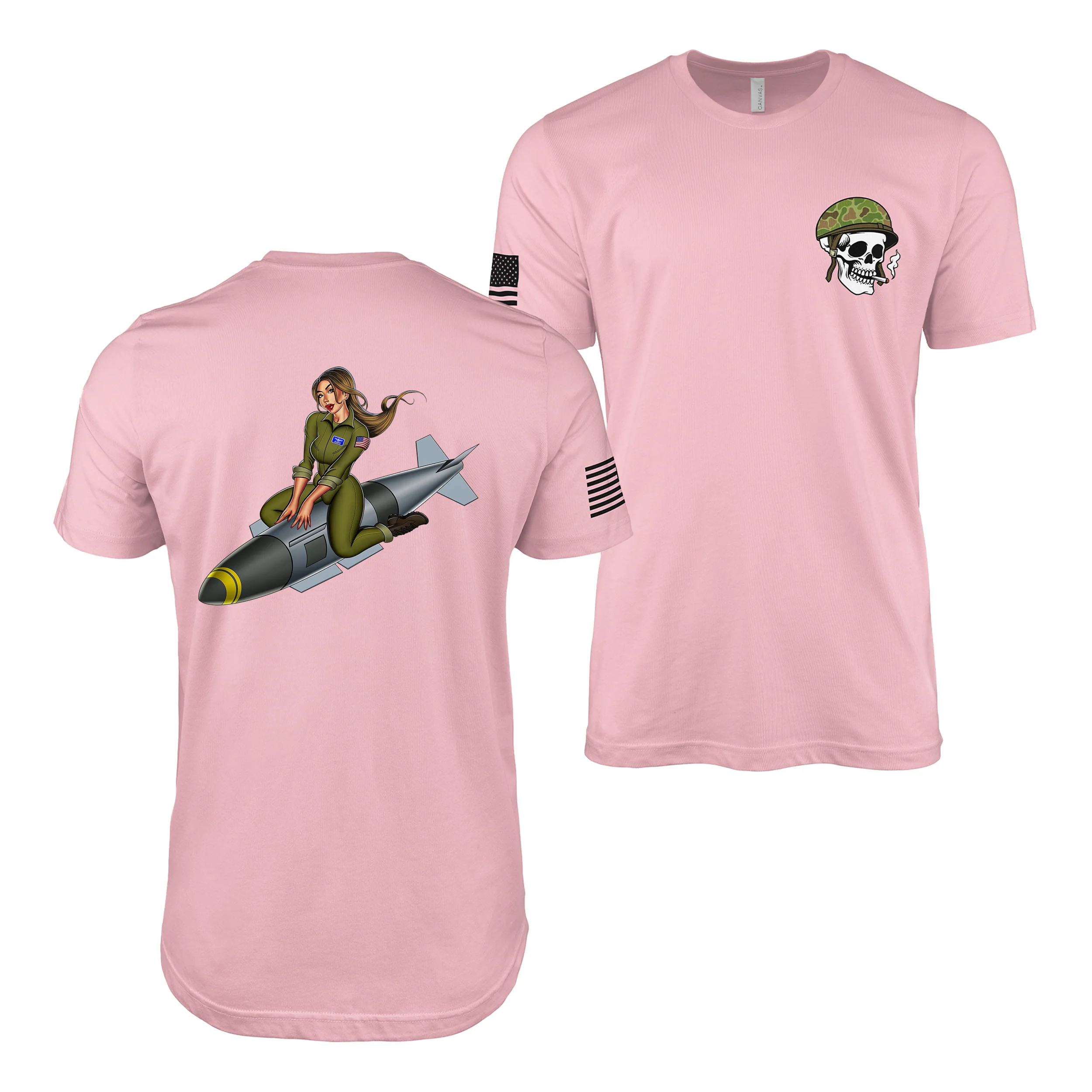 Cruz Missile U.S. Air Force Pin-Up Girl Judy T-Shirt - Image 5