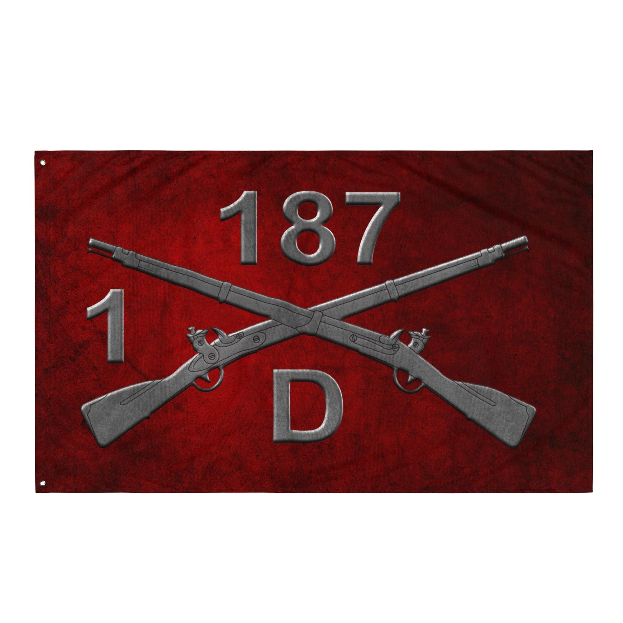 D Co. 1-187 Infantry "Leader Rakkasans" Torii Flag - Image 5