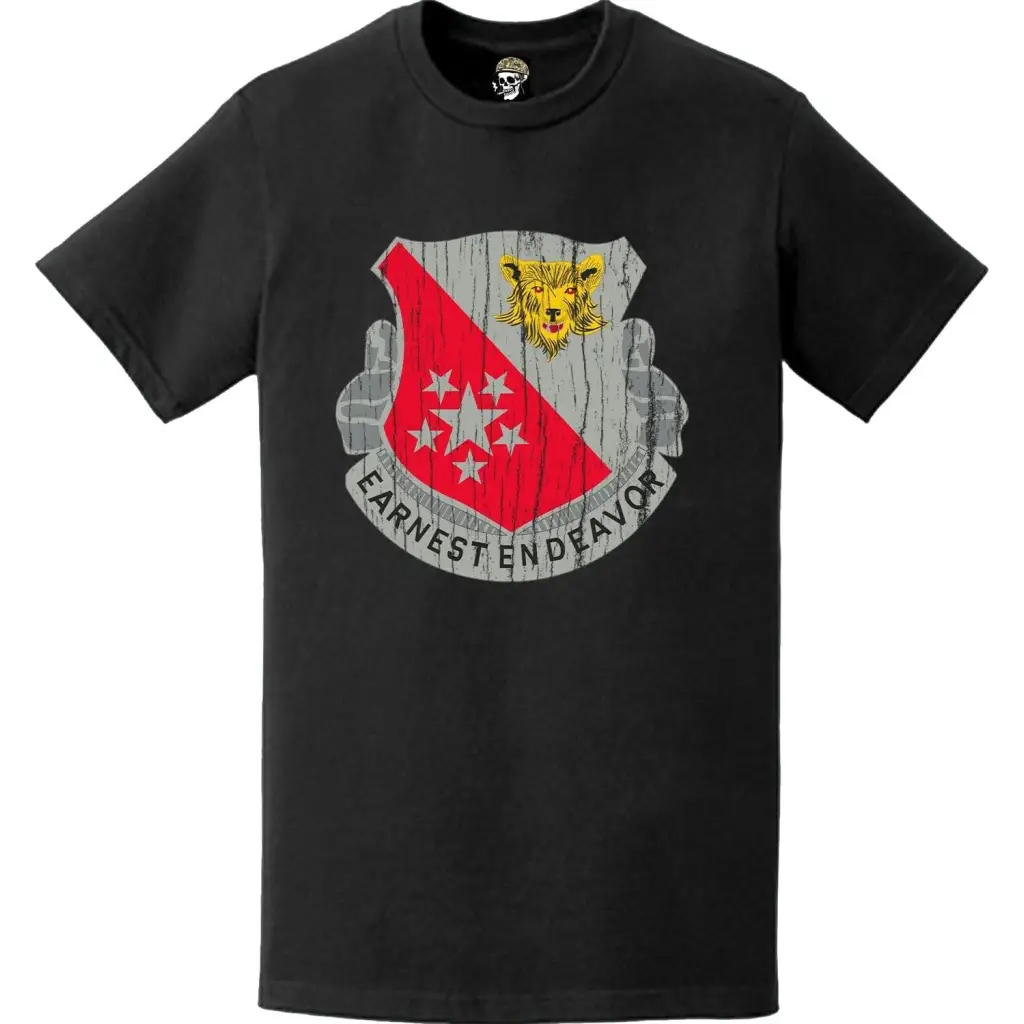 Distressed 1905th Engineer Battalion Logo Emblem T-Shirt