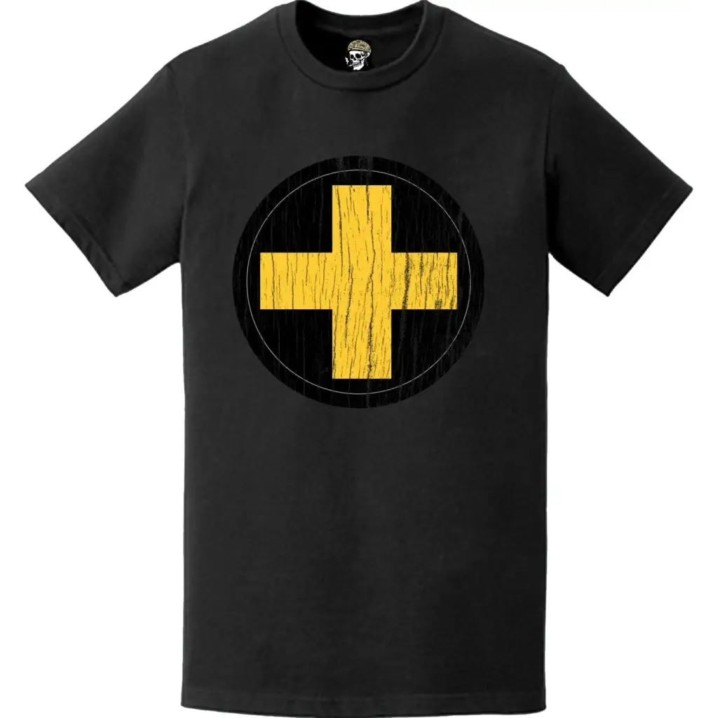 Distressed 33rd Infantry Division (33rd ID) SSI Logo Crest T-Shirt