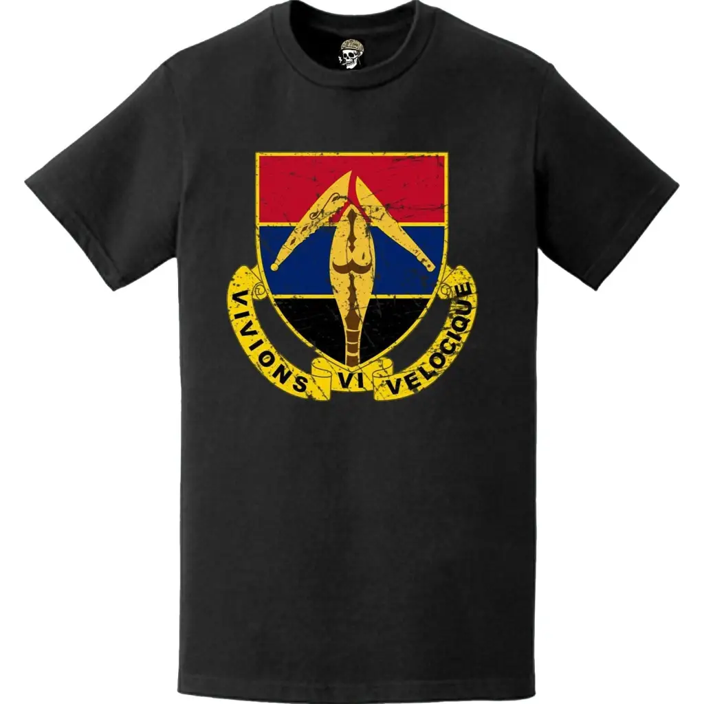 Distressed 351st Field Artillery Battalion T-Shirt