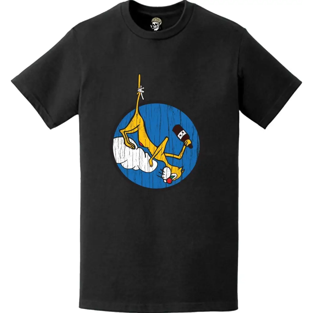 Distressed Fighter Squadron 9 (VF-9) Logo Emblem Crest T-Shirt