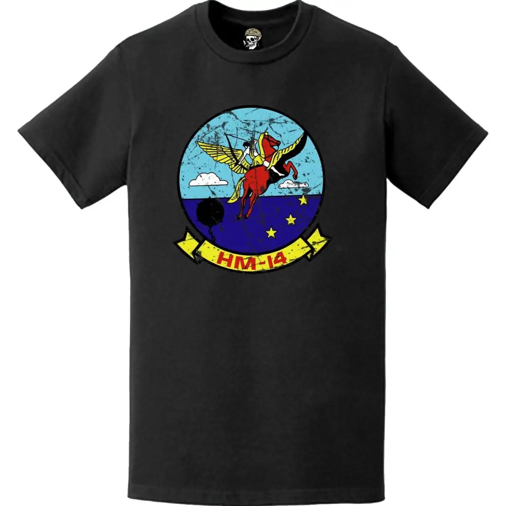 Distressed HM-14 "Vanguard" Logo T-Shirt