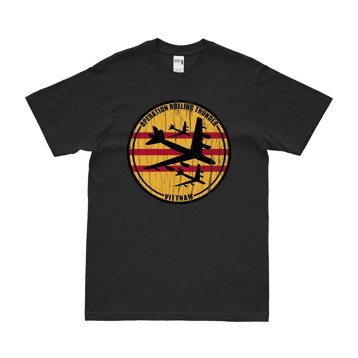 Distressed Operation Rolling Thunder Vietnam War T-Shirt