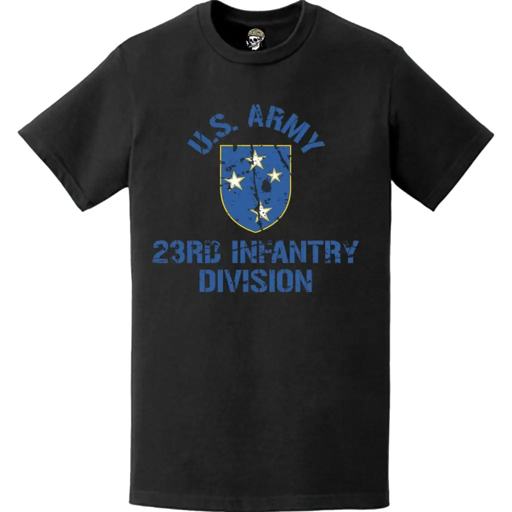 Distressed U.S. Army 23rd Infantry Division (23rd ID) T-Shirt