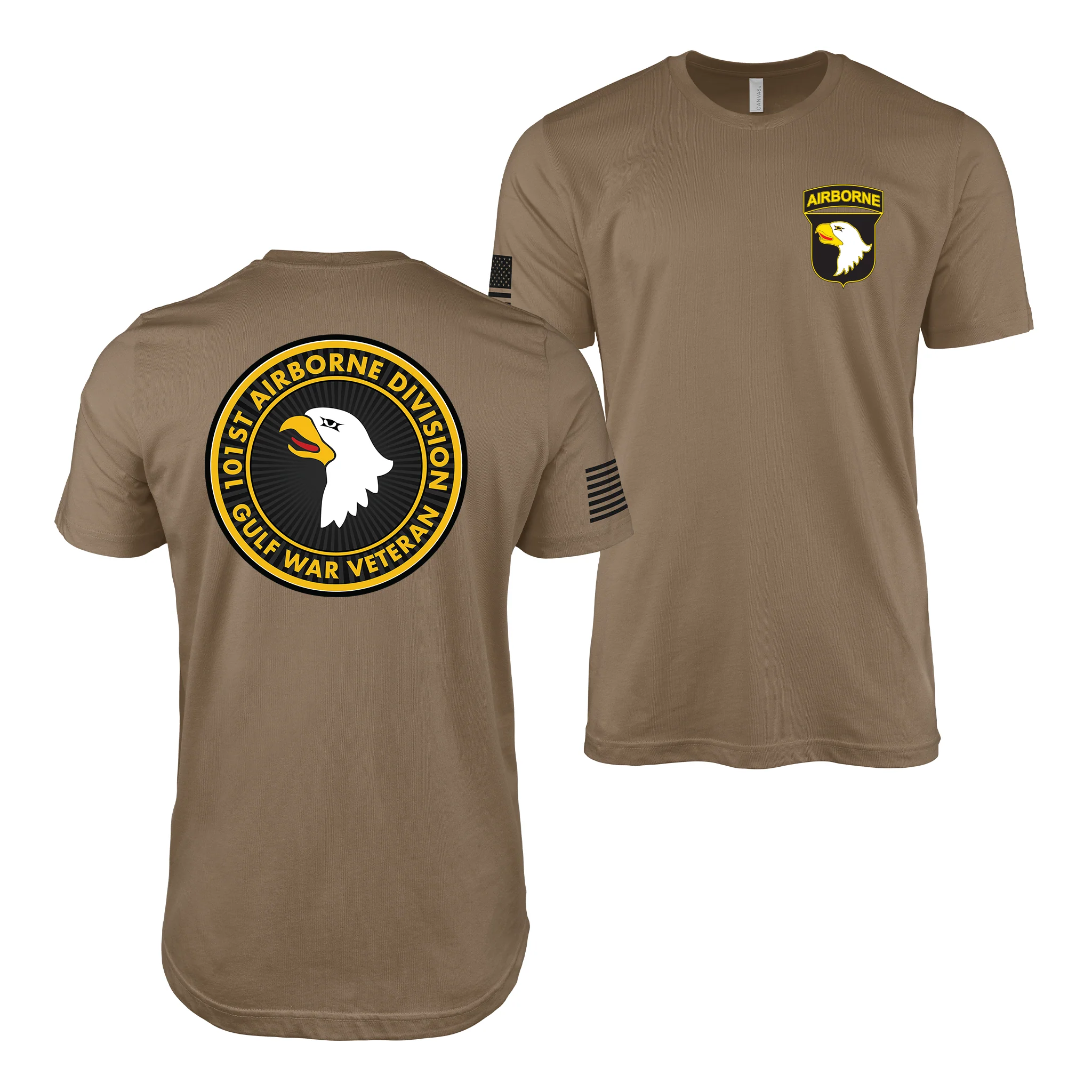 Double-Sided 101st Airborne Division Gulf War Veteran T-Shirt - Image 4