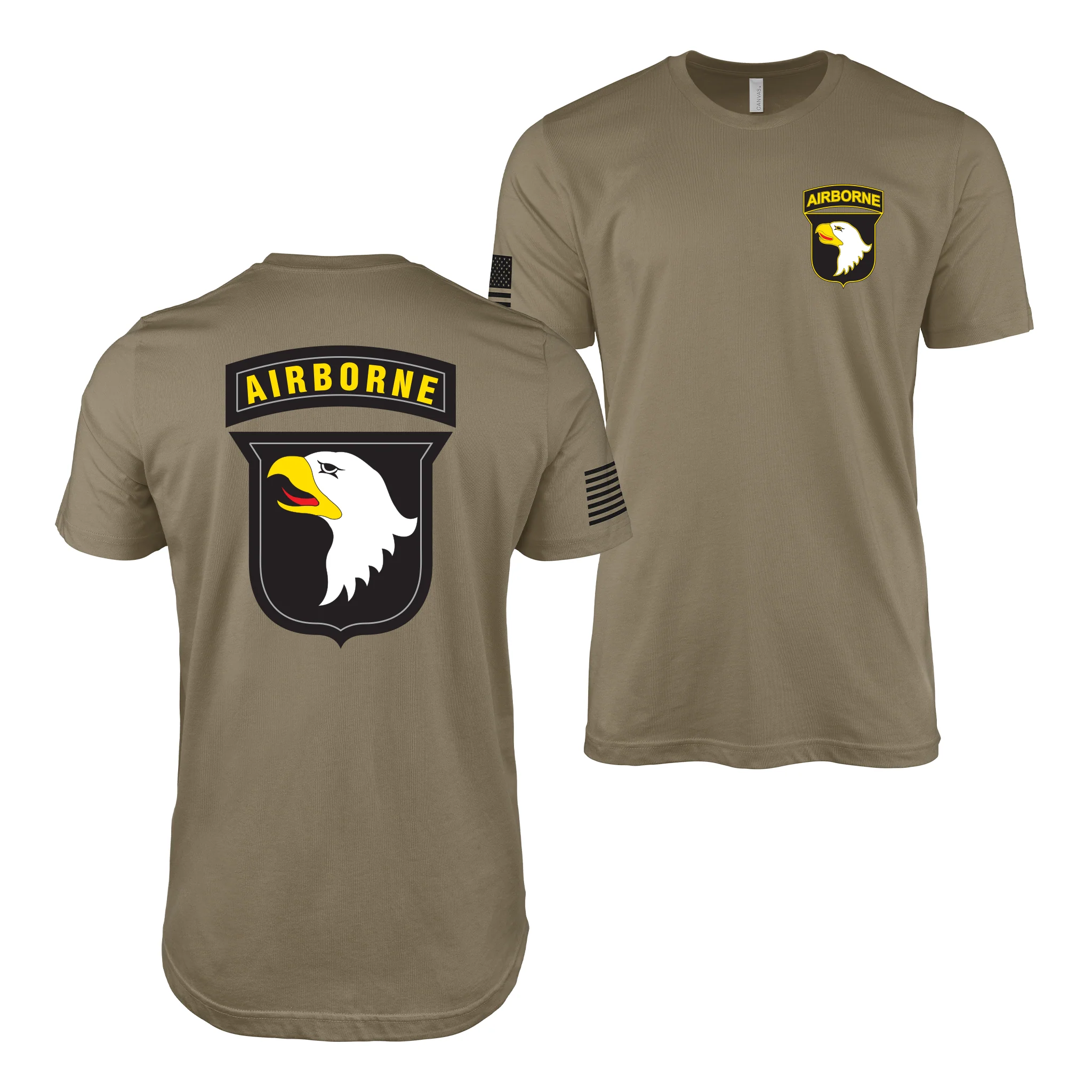 Double-Sided 101st Airborne Division SSI T-Shirt - Image 3