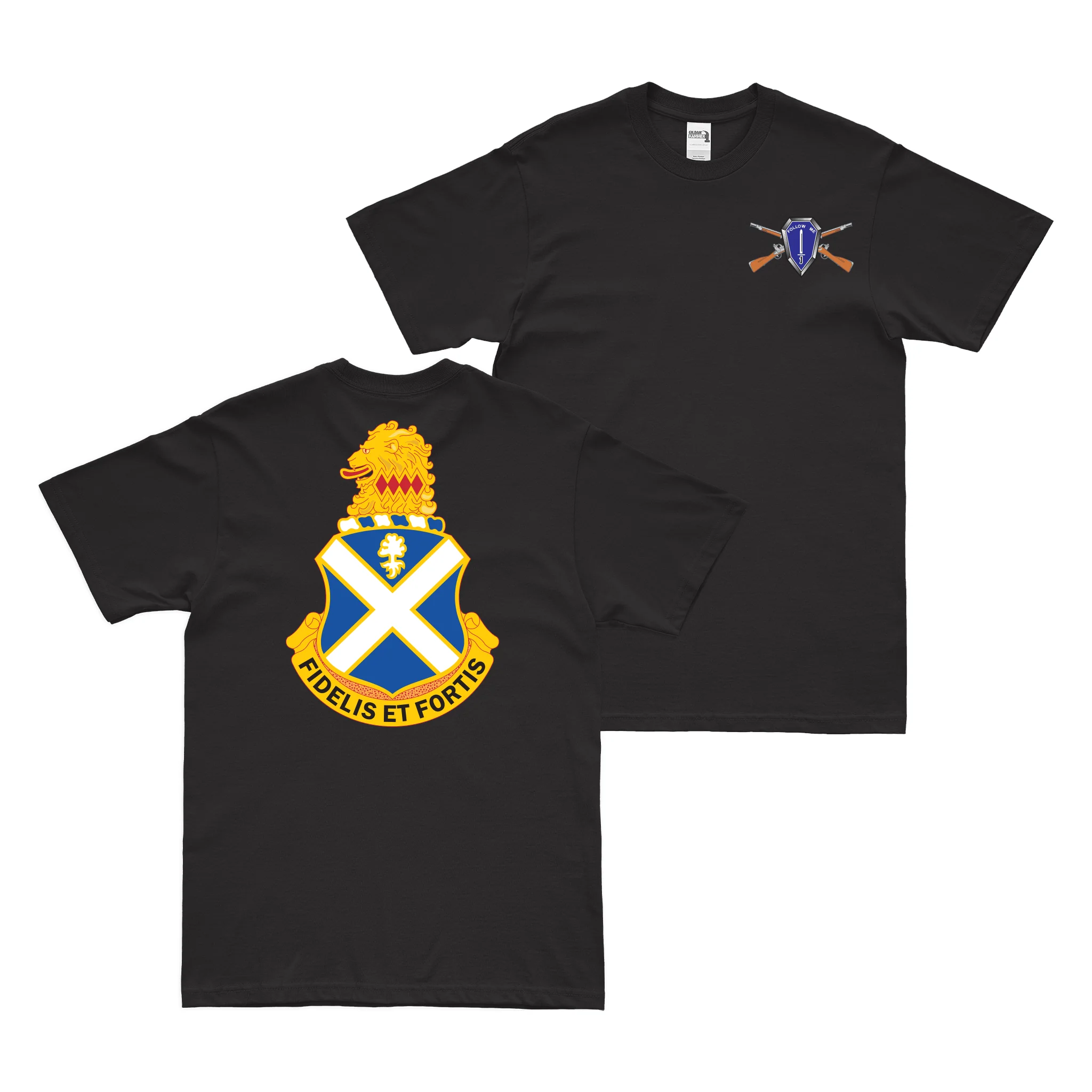 Double-Sided 113th Infantry Regiment T-Shirt