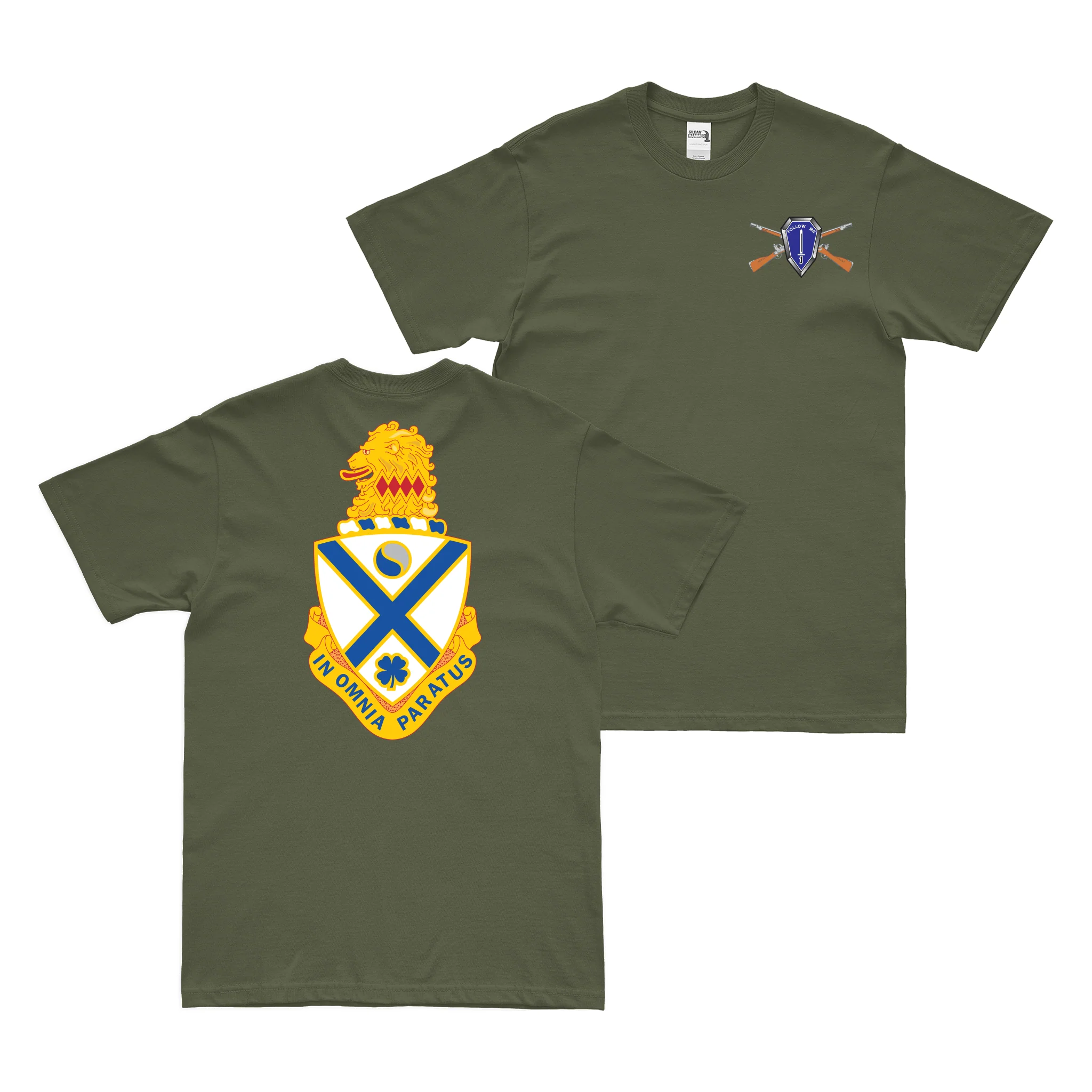 Double-Sided 114th Infantry Regiment T-Shirt - Image 2