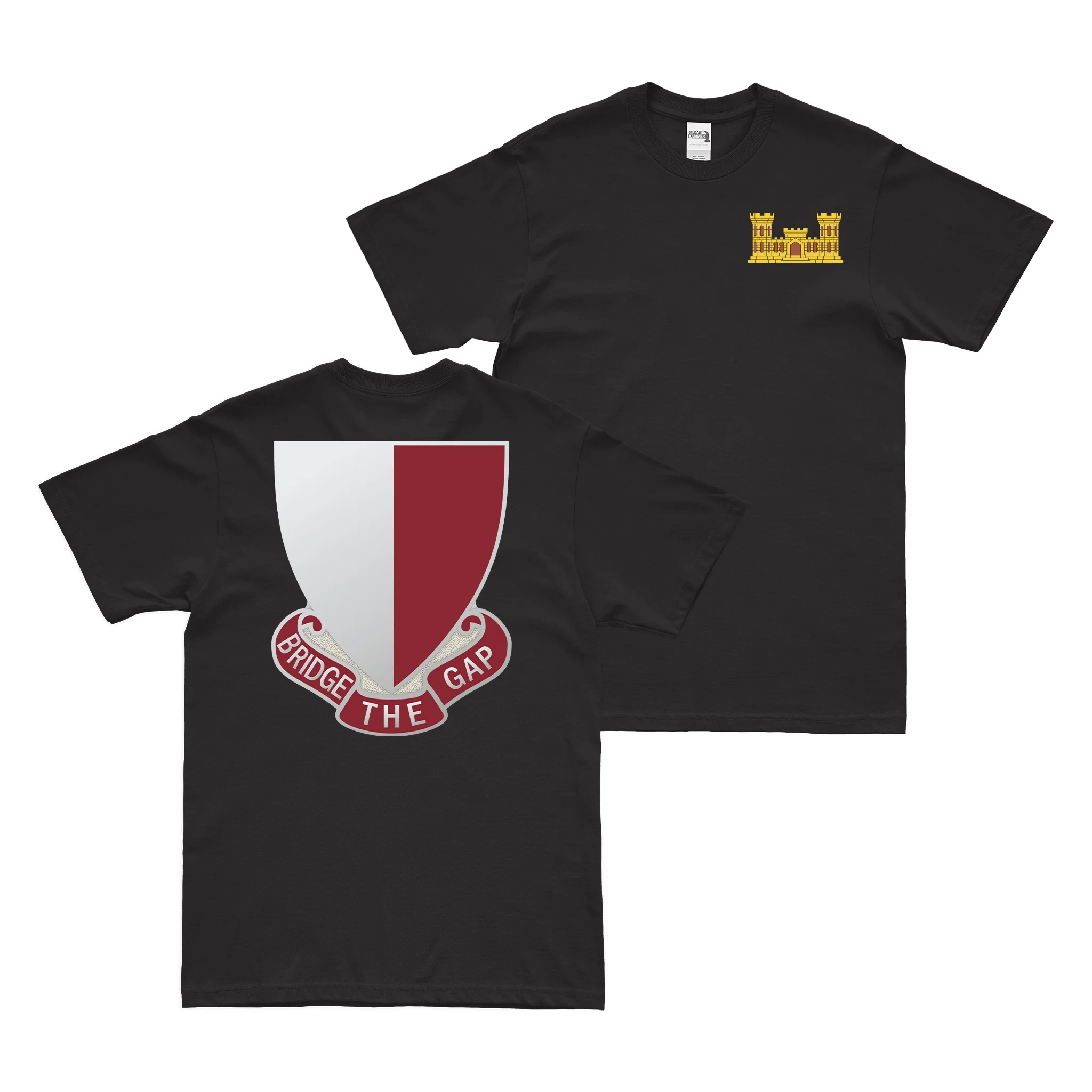 Double-Sided 115th Engineer Battalion T-Shirt