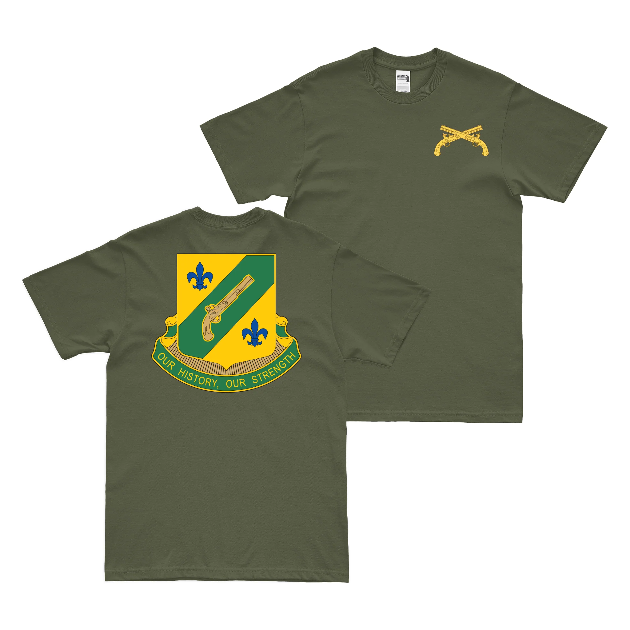 Double-Sided 117th Military Police Battalion T-Shirt - Image 2