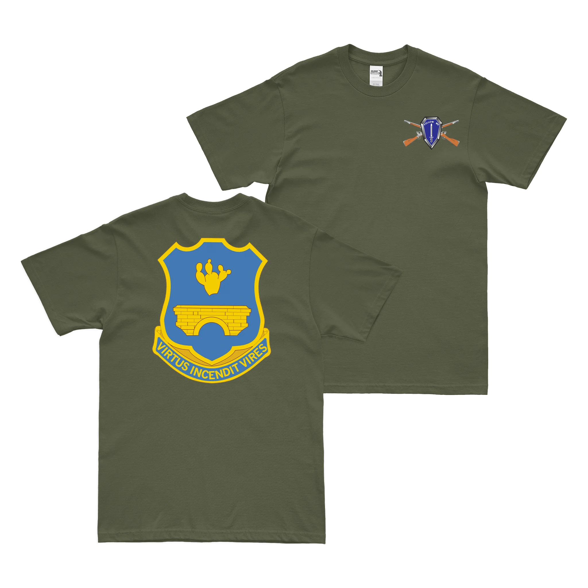 Double-Sided 120th Infantry Regiment T-Shirt - Image 2