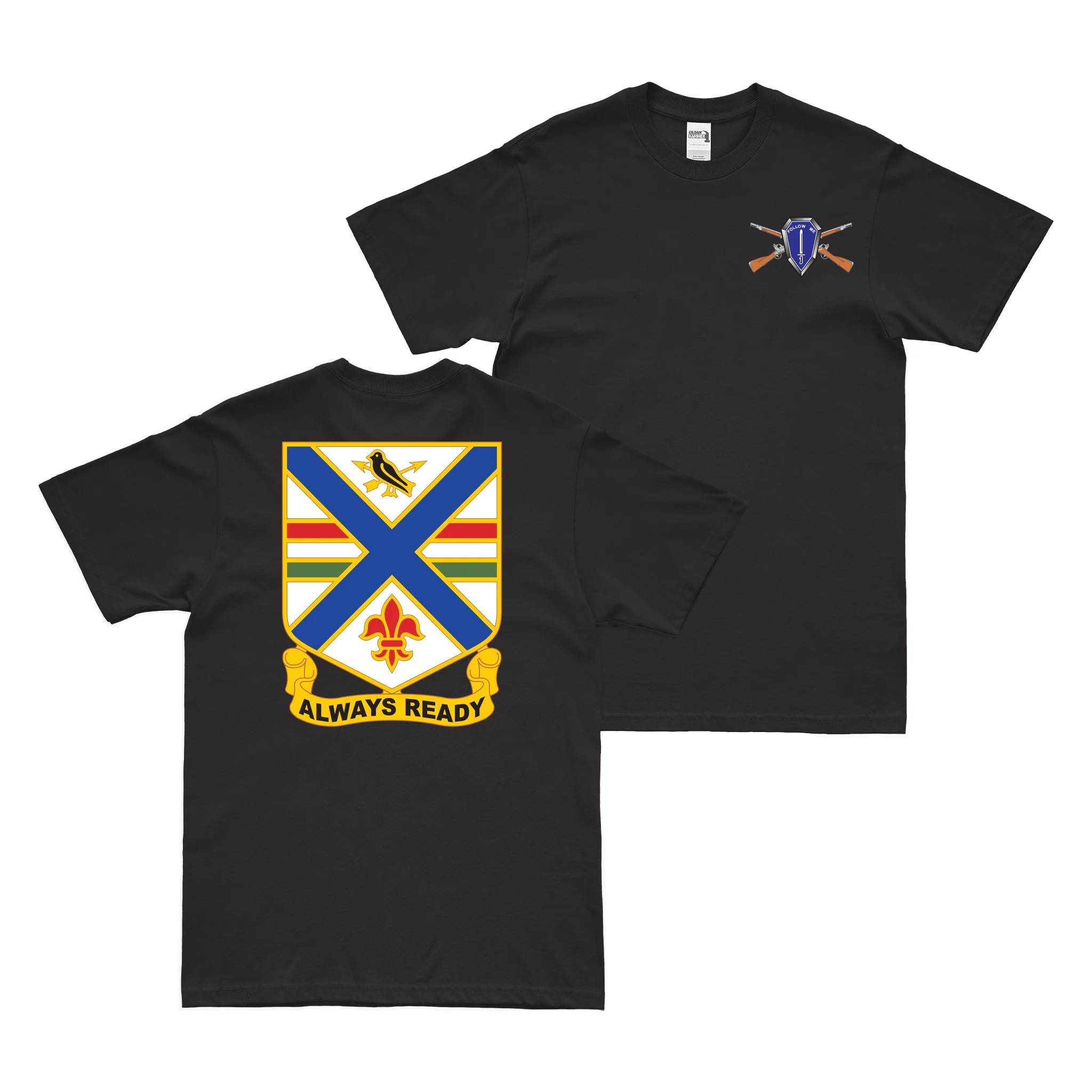Double-Sided 130th Infantry Regiment T-Shirt