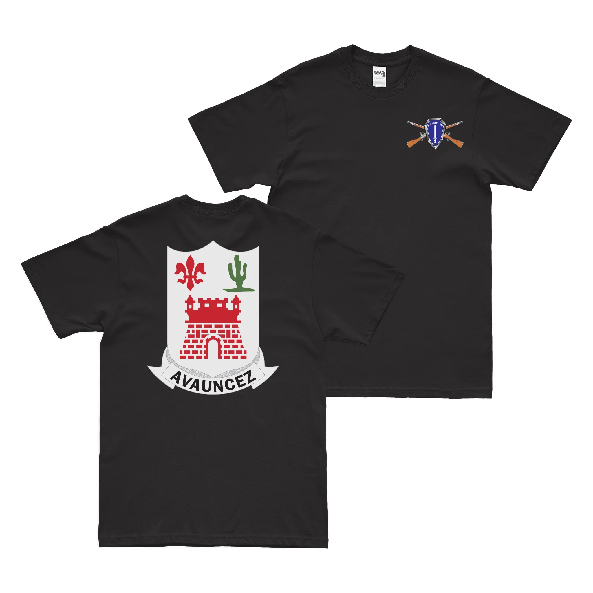 Double-Sided 133rd Infantry Regiment T-Shirt