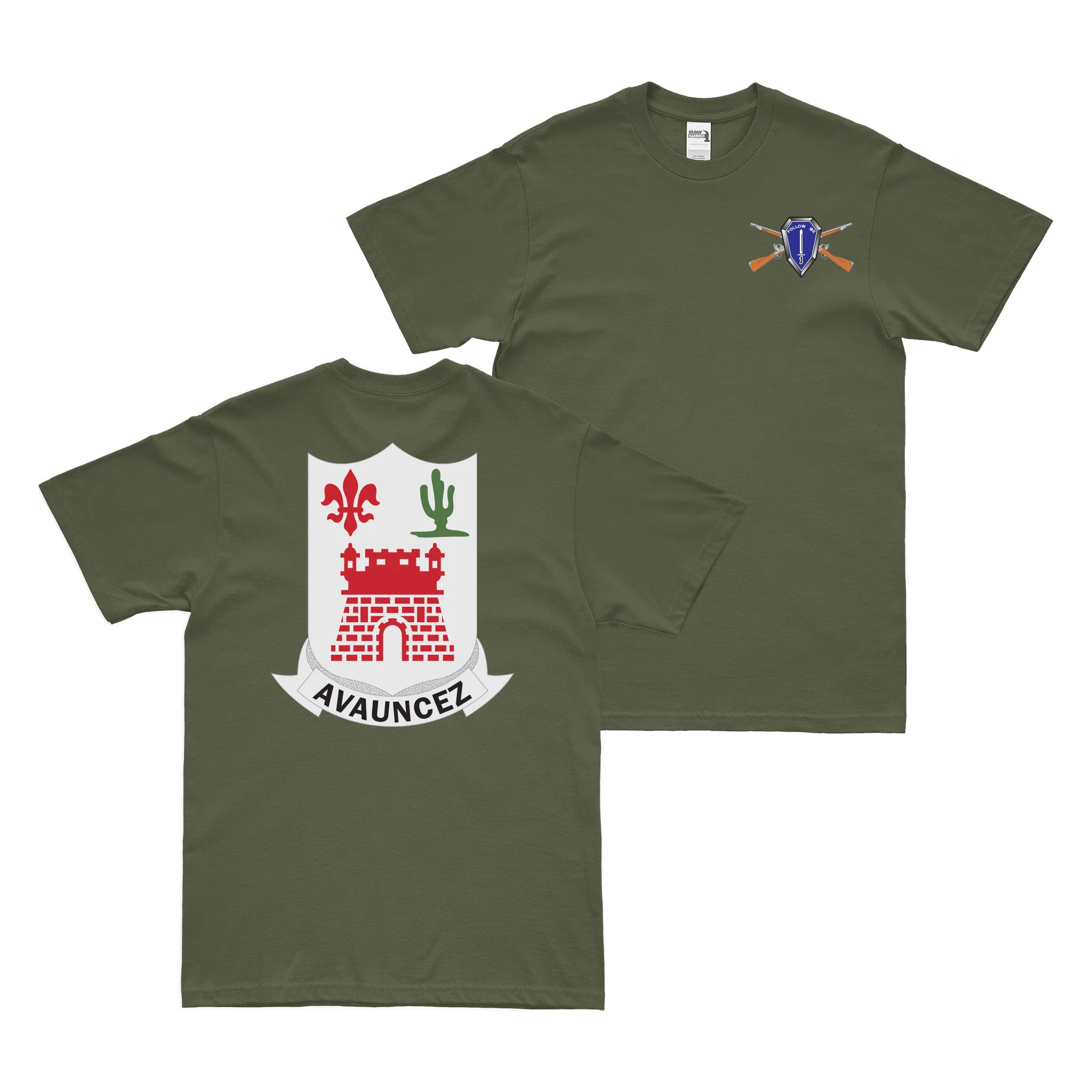 Double-Sided 133rd Infantry Regiment T-Shirt - Image 2