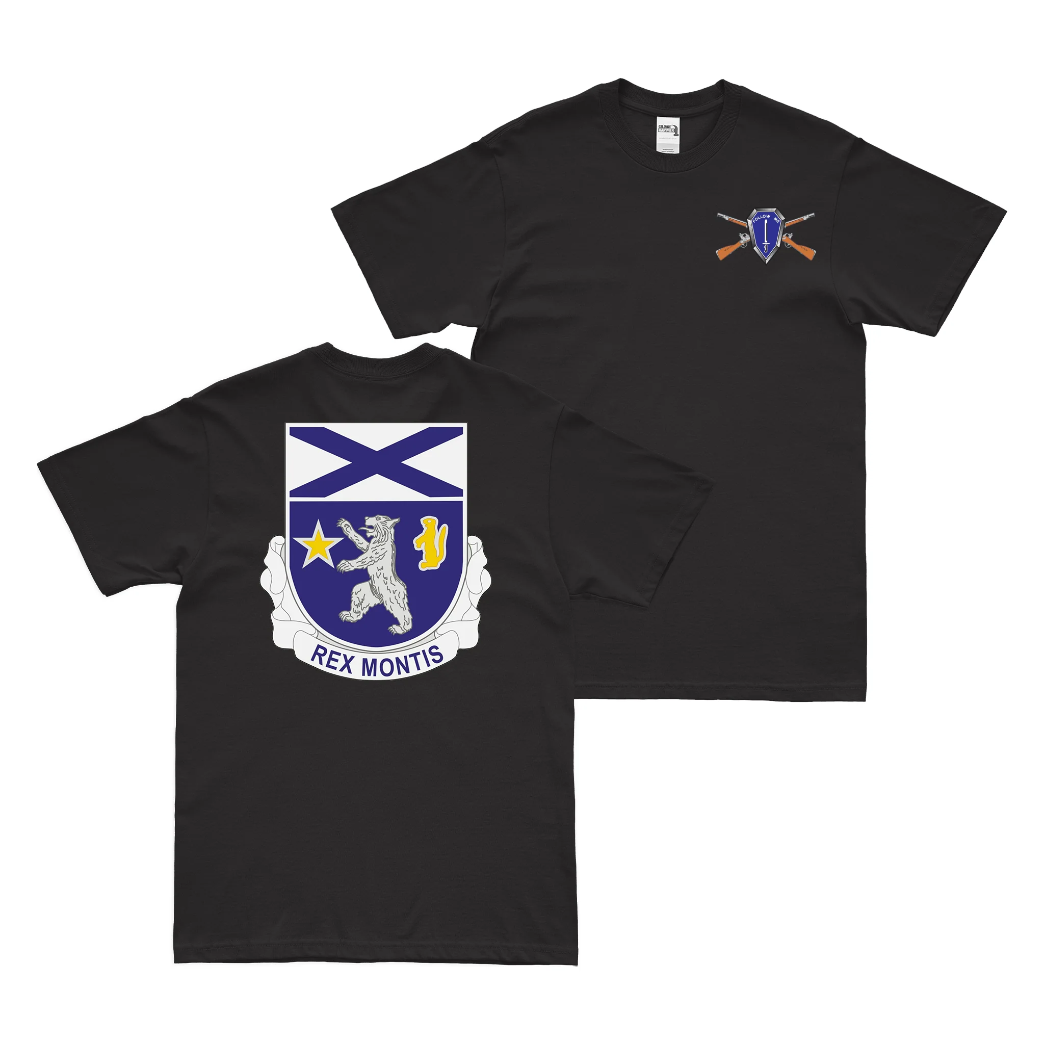 Double-Sided 136th Infantry Regiment T-Shirt