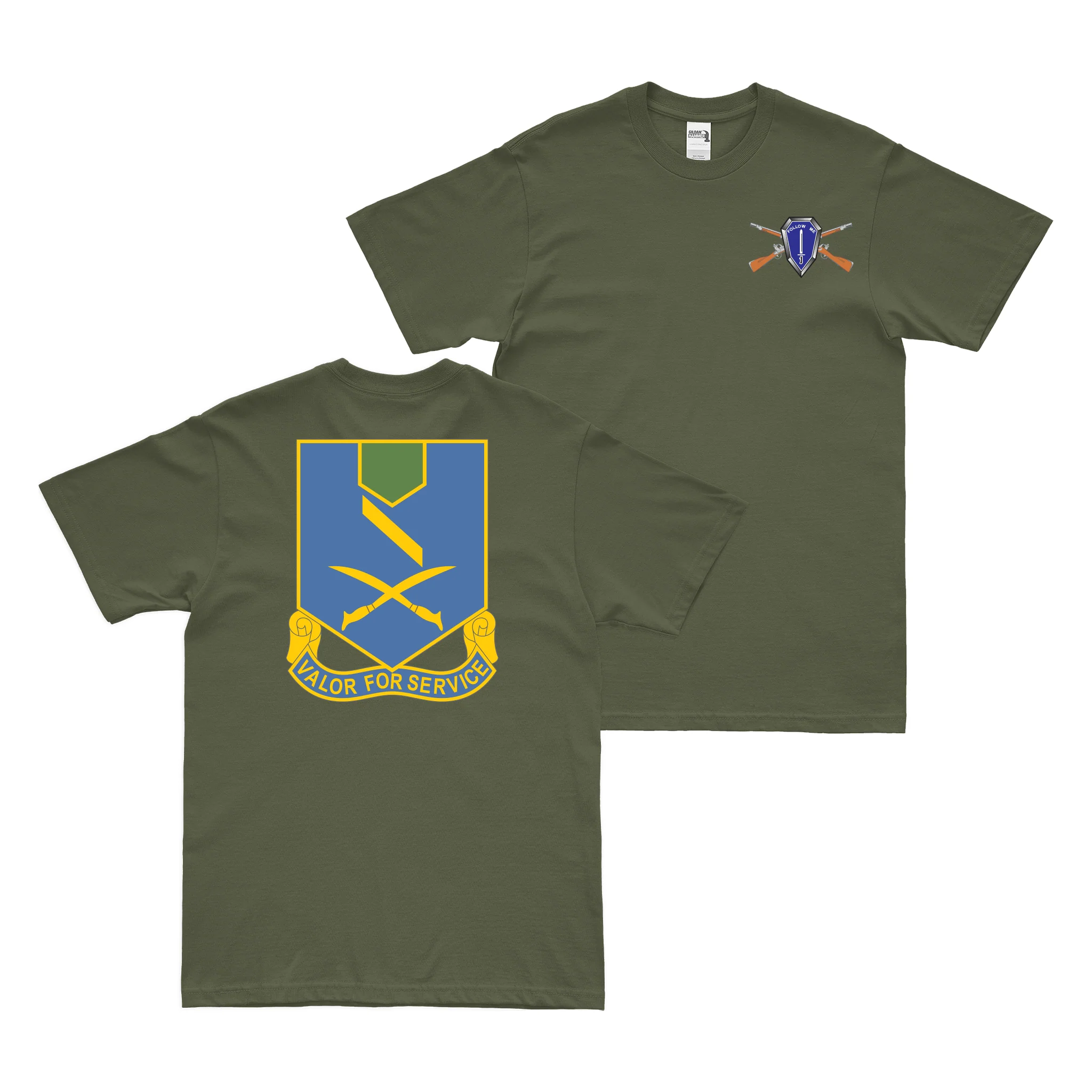 Double-Sided 137th Infantry Regiment T-Shirt - Image 2