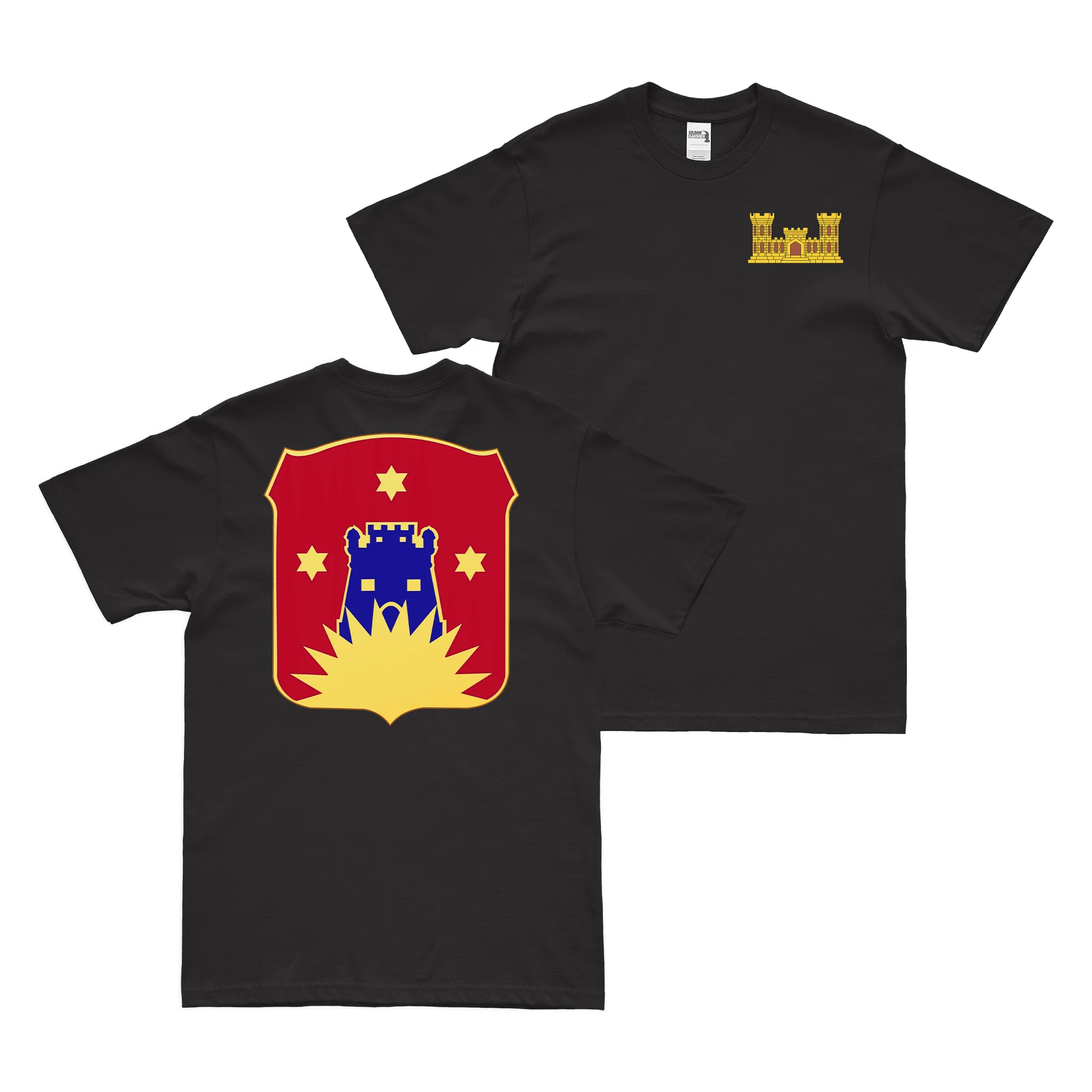 Double-Sided 141st Engineer Battalion T-Shirt