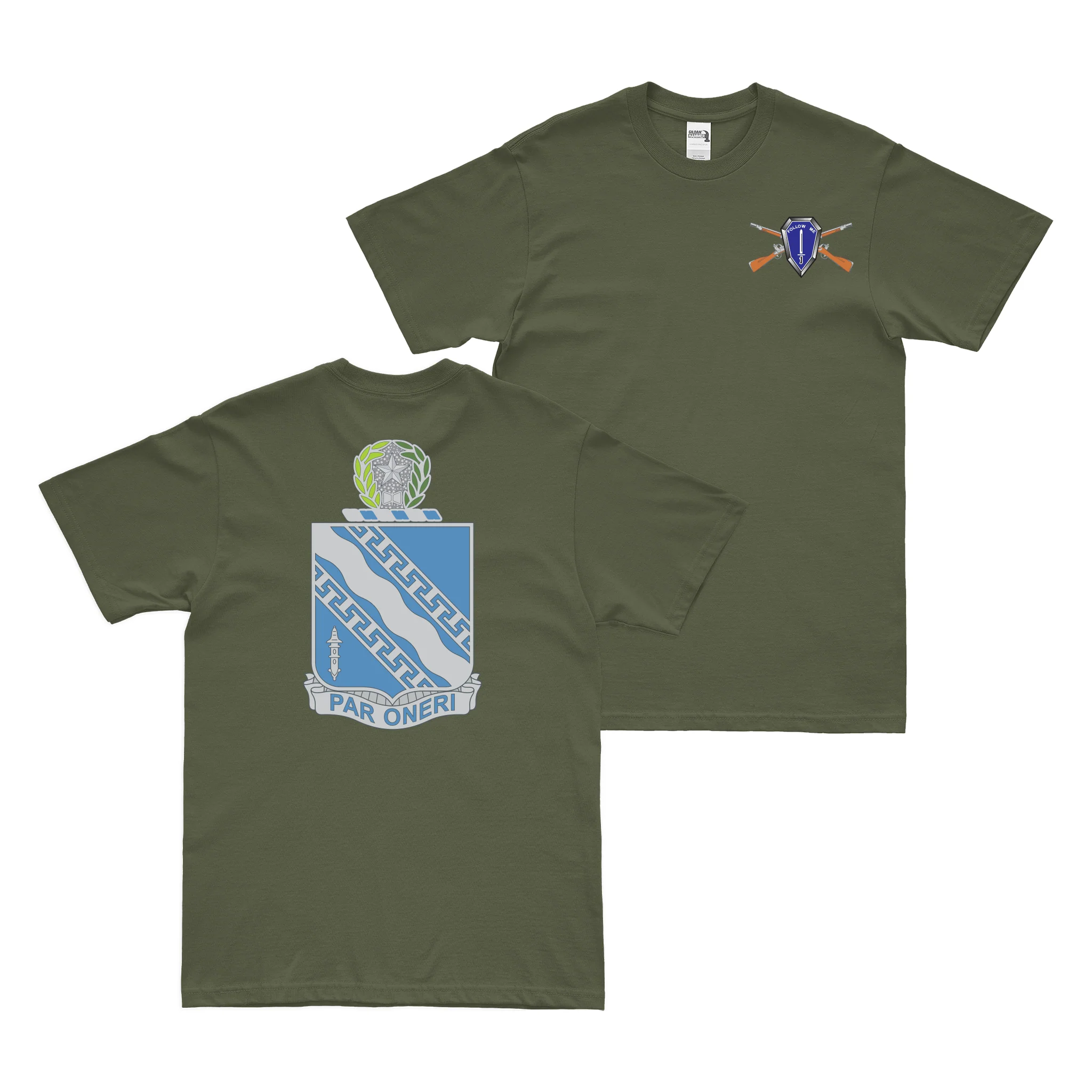 Double-Sided 144th Infantry Regiment T-Shirt - Image 2