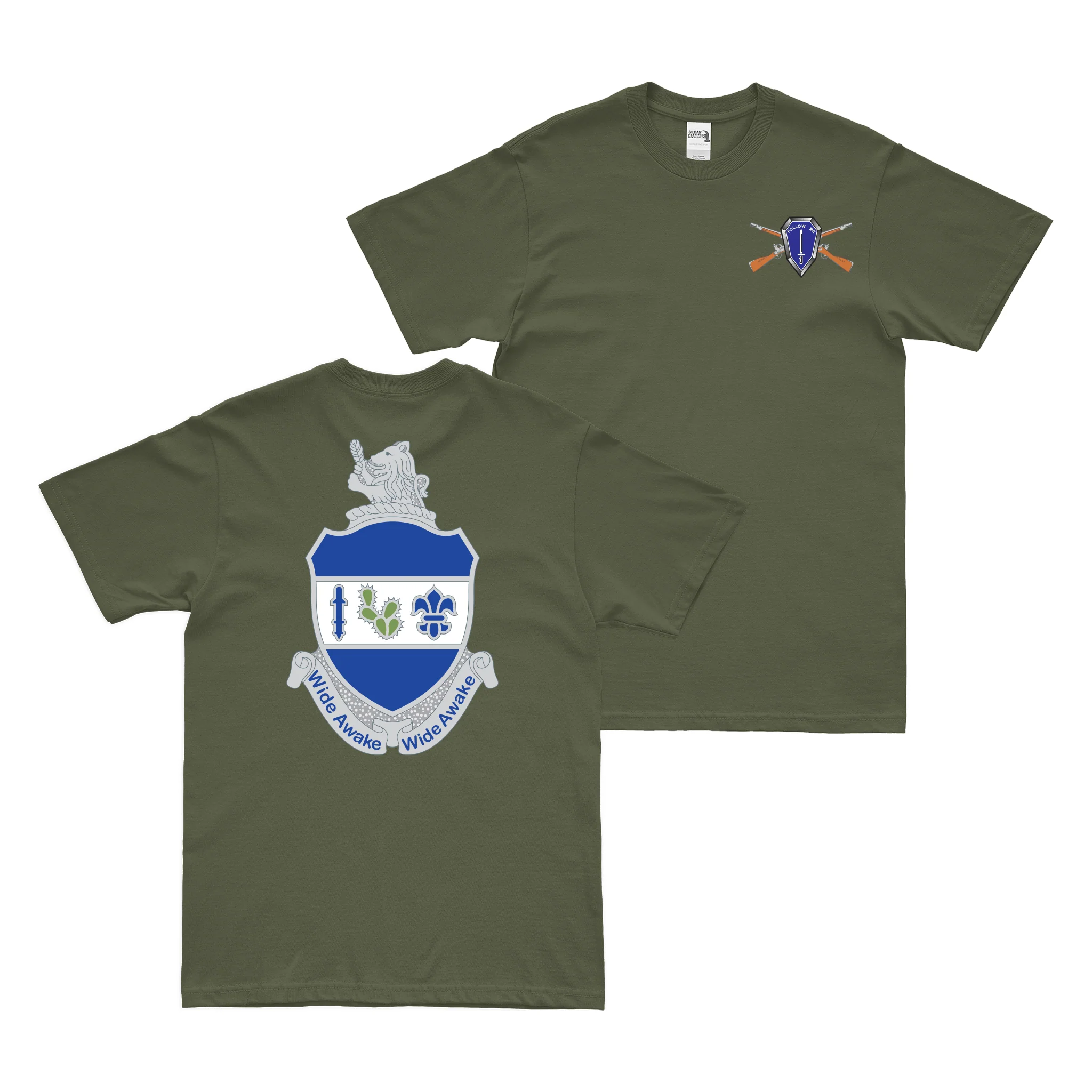 Double-Sided 151st Infantry Regiment T-Shirt - Image 2