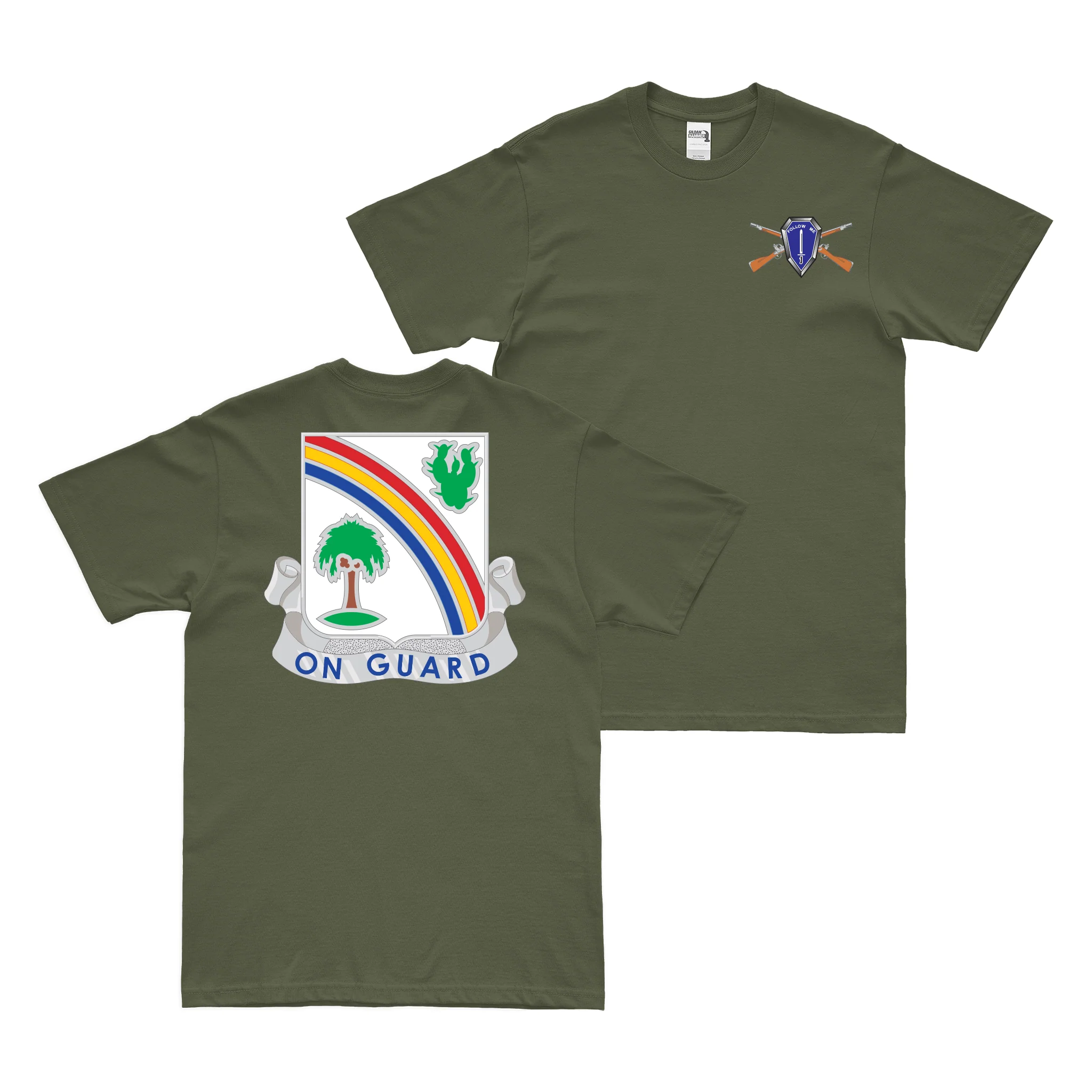 Double-Sided 168th Infantry Regiment T-Shirt - Image 2