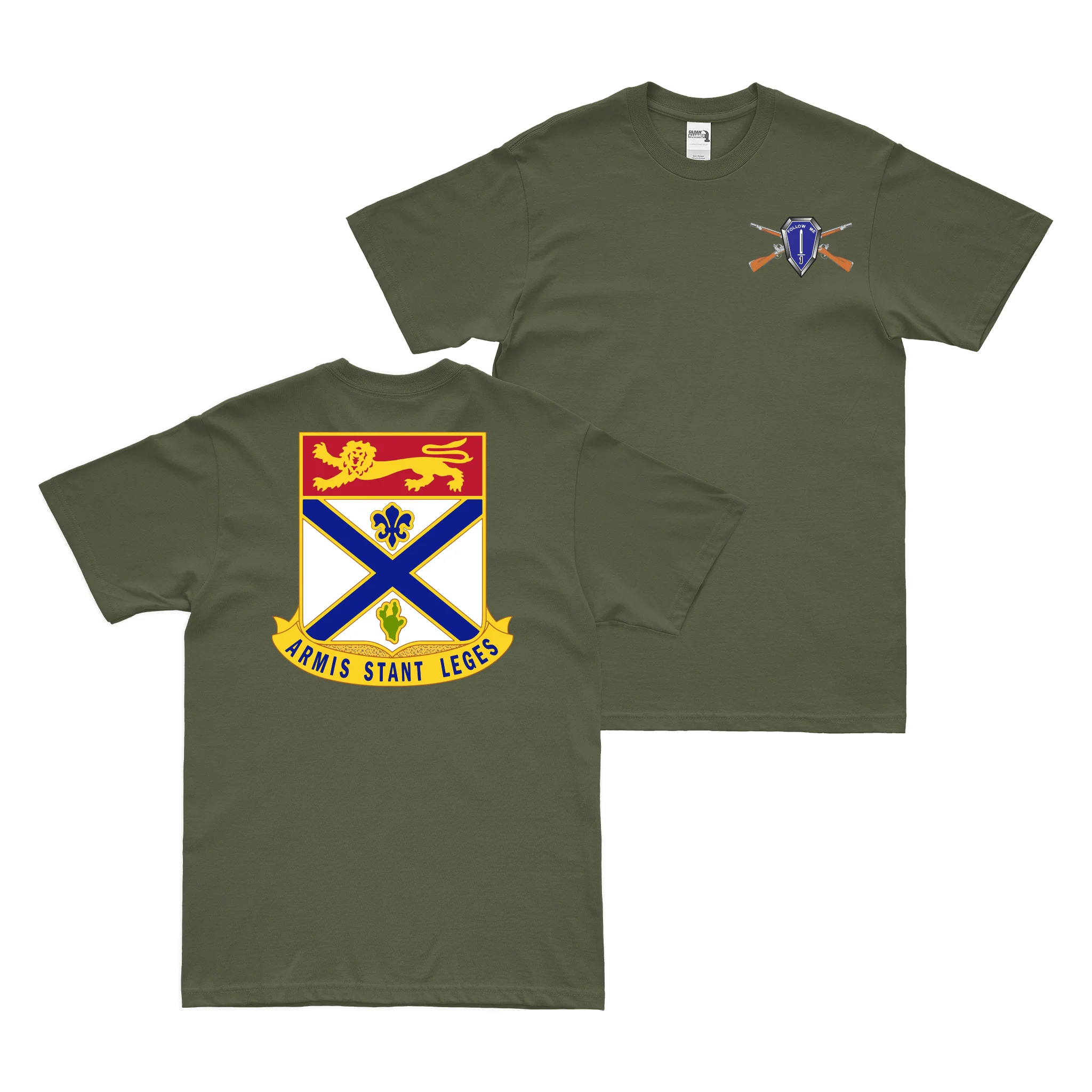 Double-Sided 169th Infantry Regiment T-Shirt - Image 2