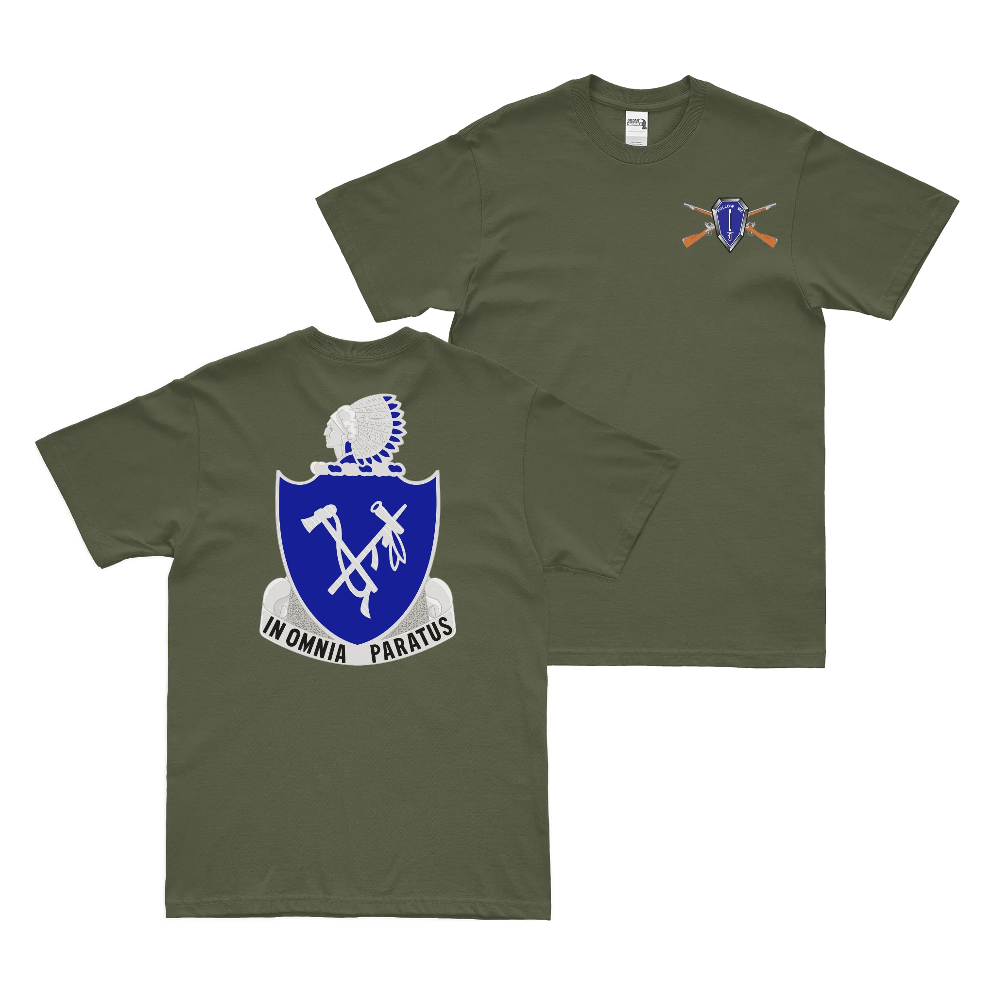 Double-Sided 179th Infantry Regiment T-Shirt - Image 2