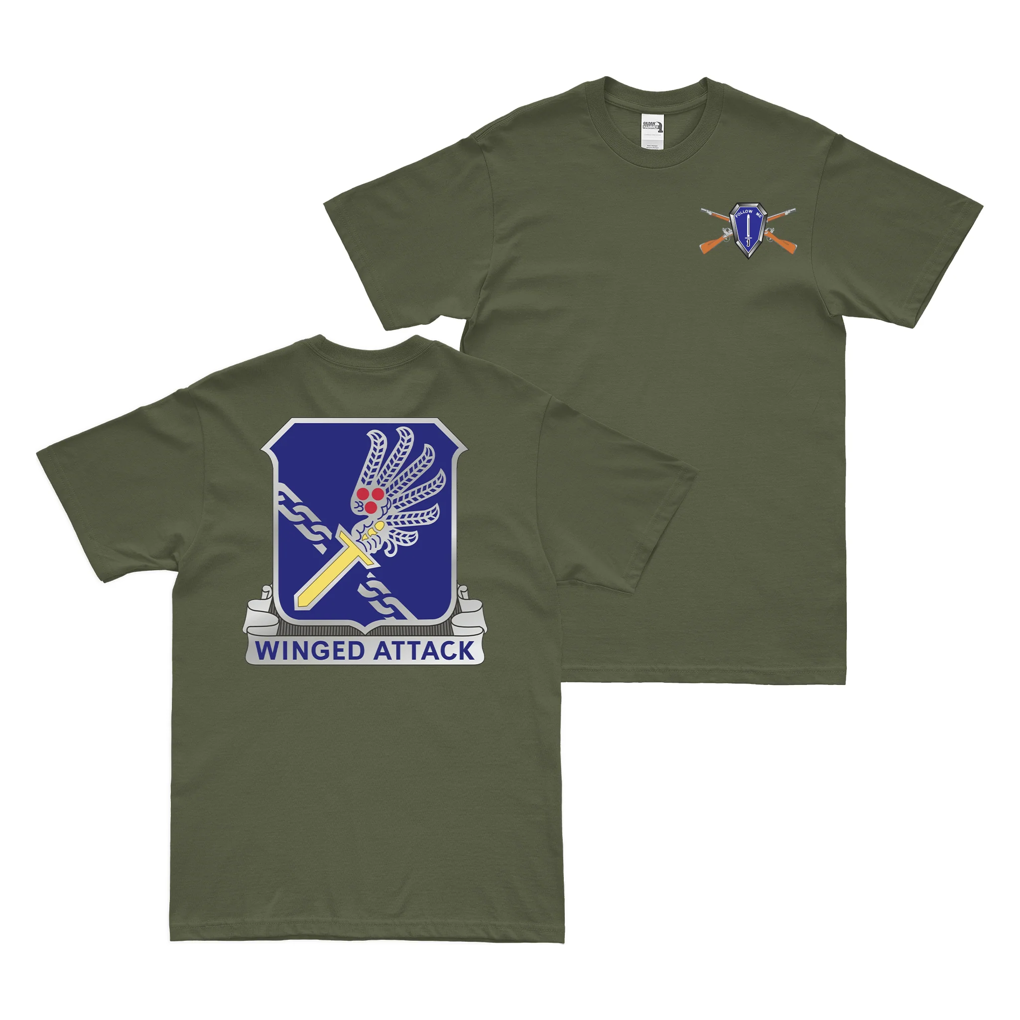 Double-Sided 188th Infantry Regiment T-Shirt - Image 2