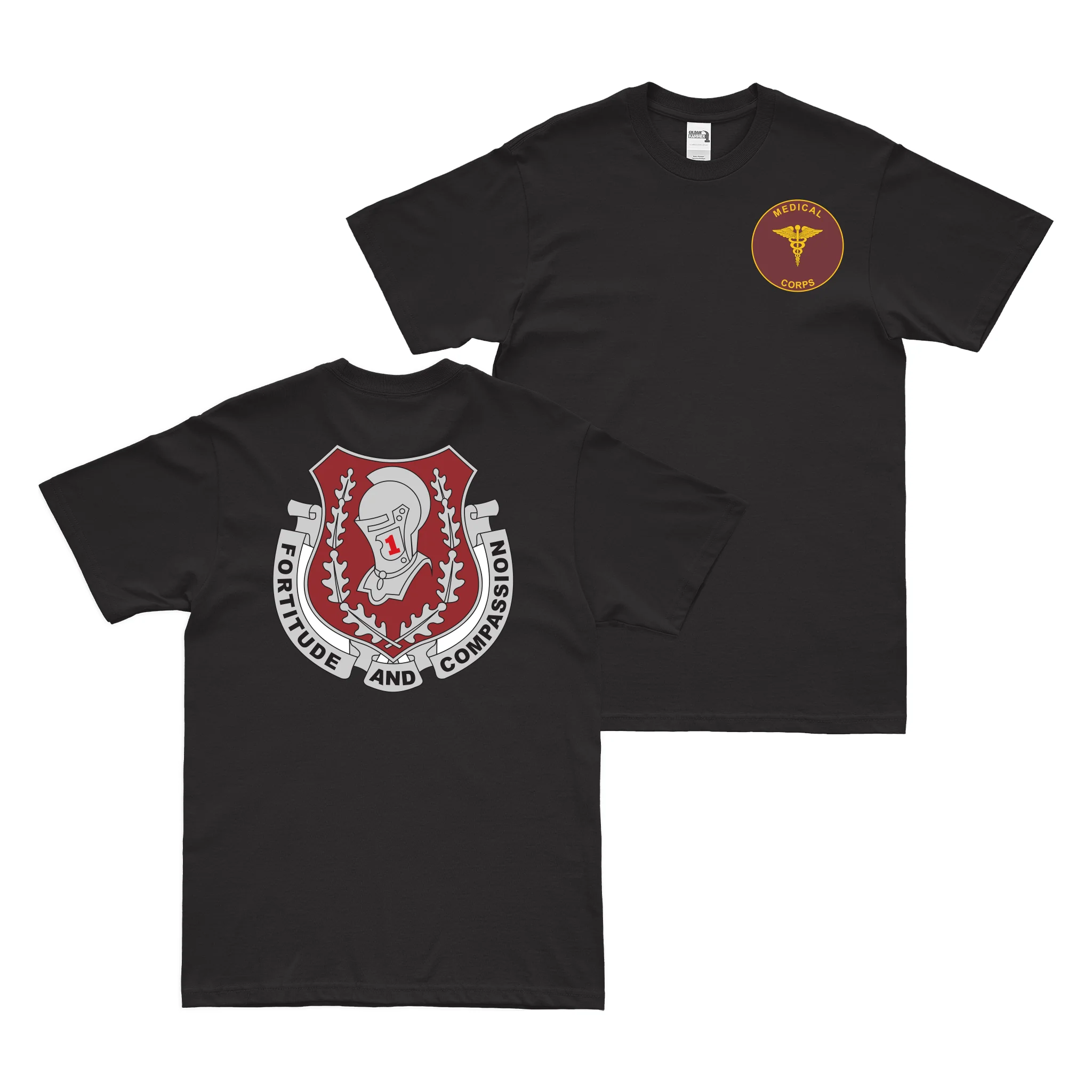 Double-Sided 1st Medical Brigade T-Shirt