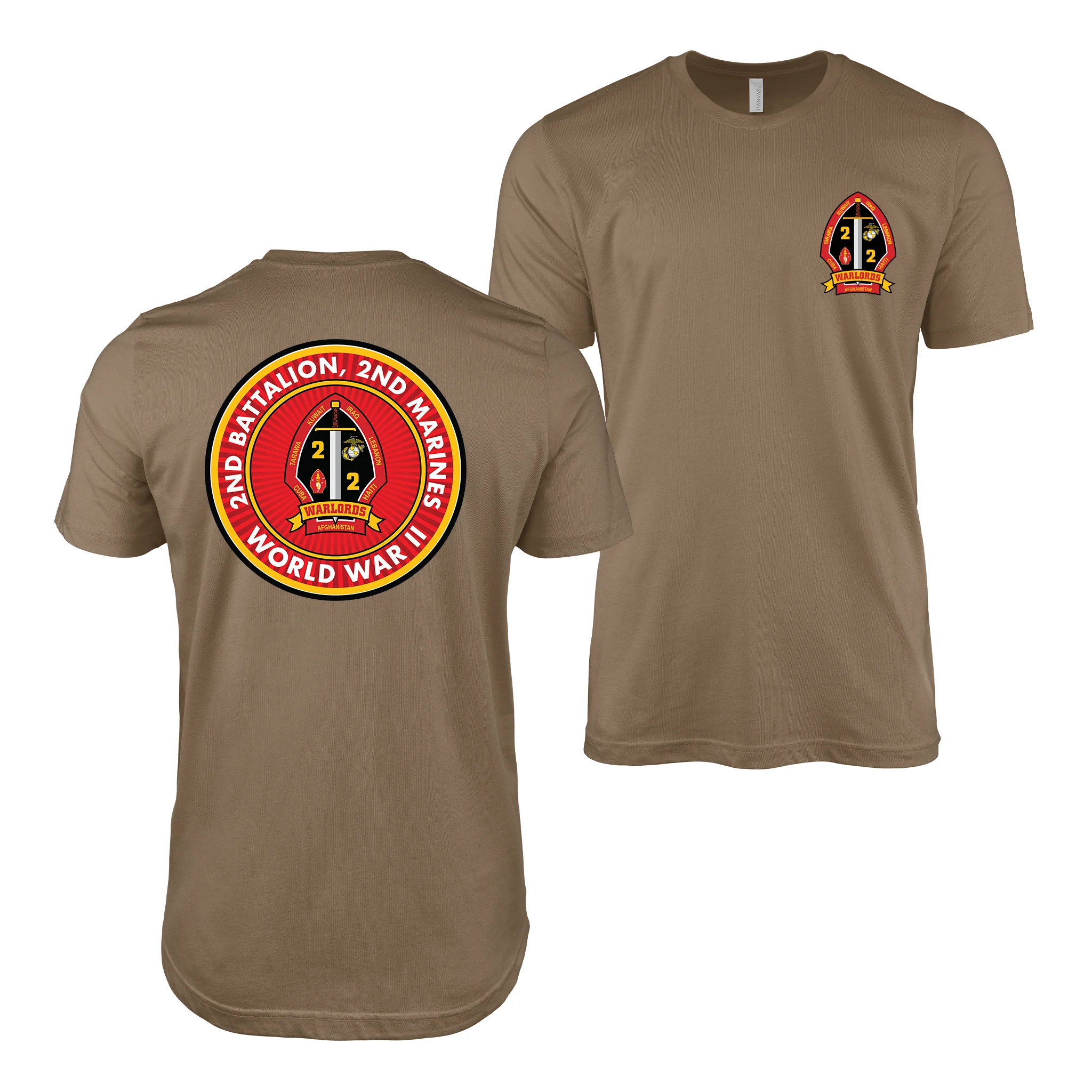 Double-Sided 2/2 Marines World War II Legacy T-Shirt - Image 4